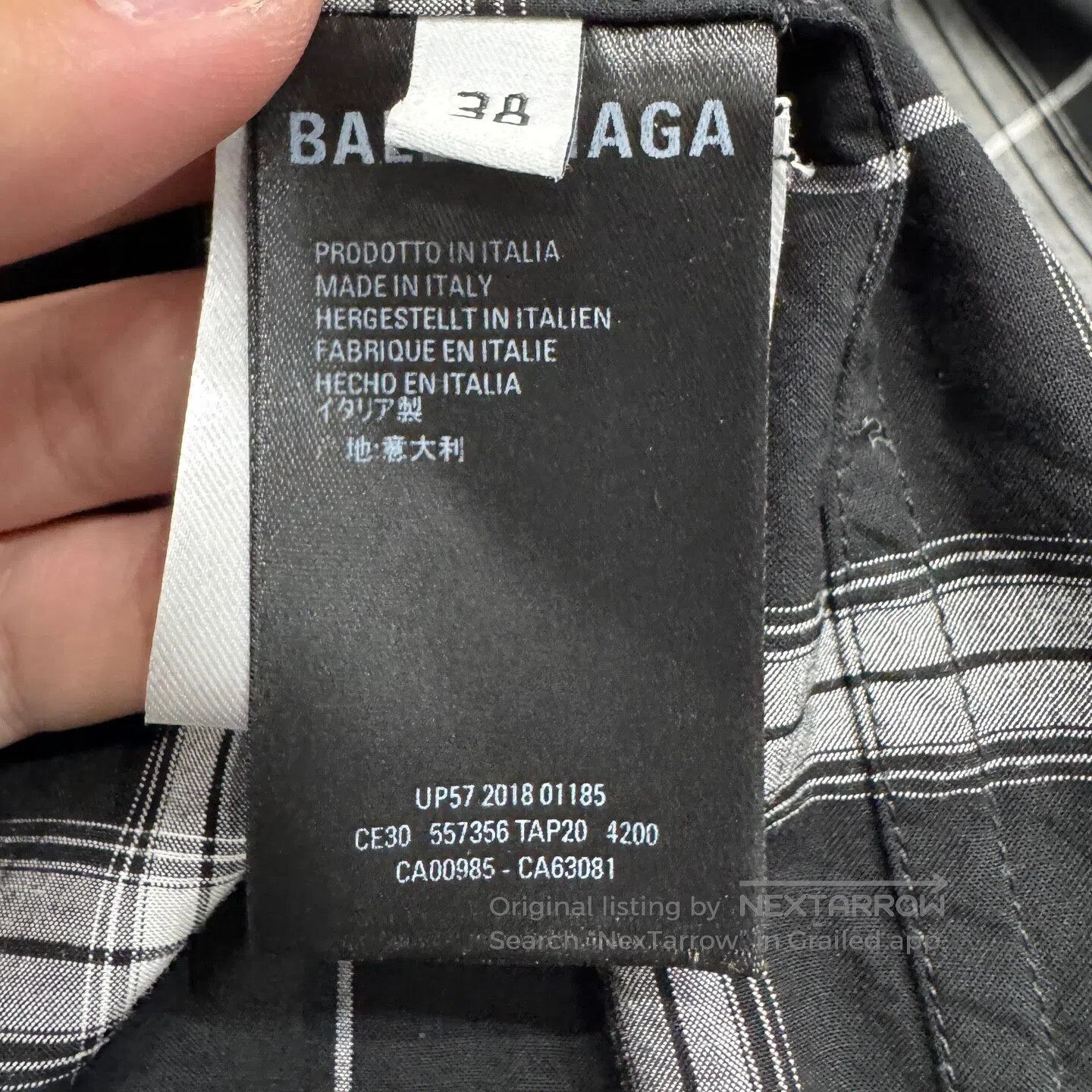 Balenciaga Balenciaga cowboy shirt| Size US M / EU 48-50 / 2 - 4 Thumbnail