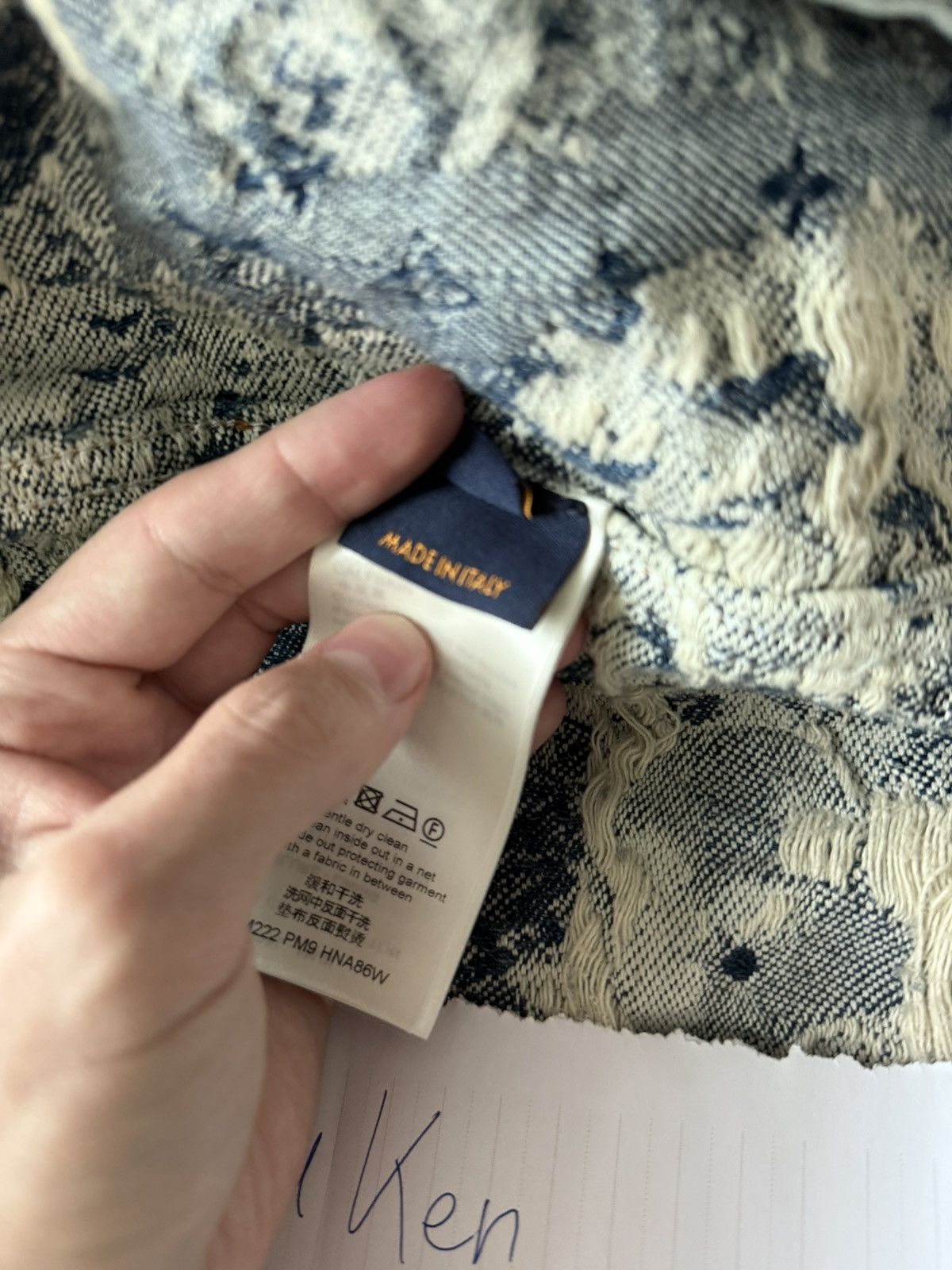 Louis Vuitton Virgil Abloh Tapestry Denim Jacket Louis Vuitton Size US S / EU 44-46 / 1 - 10 Thumbnail