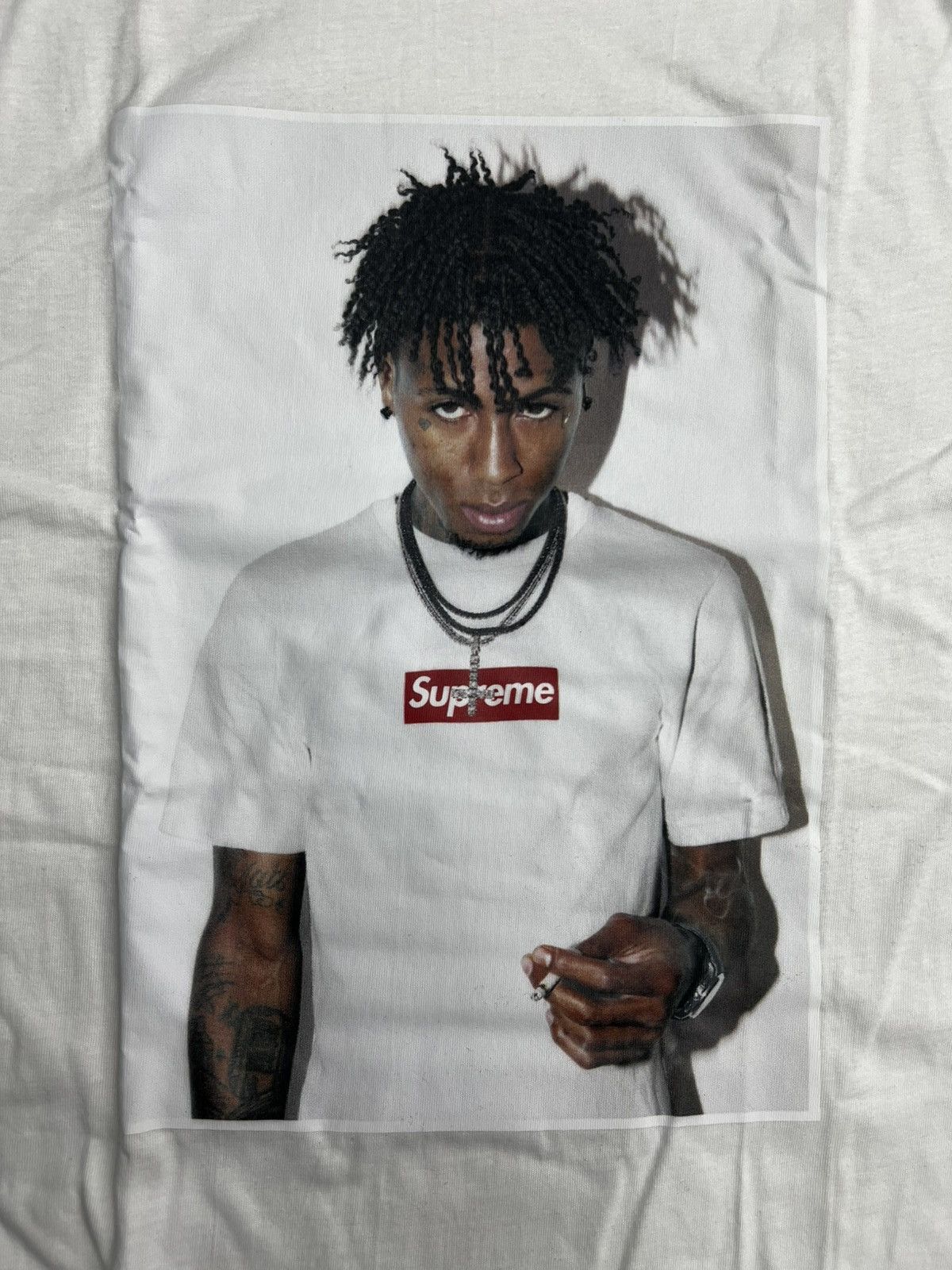 Supreme Supreme NBA Youngboy T-Shirt Size US M / EU 48-50 / 2 - 2 Thumbnail