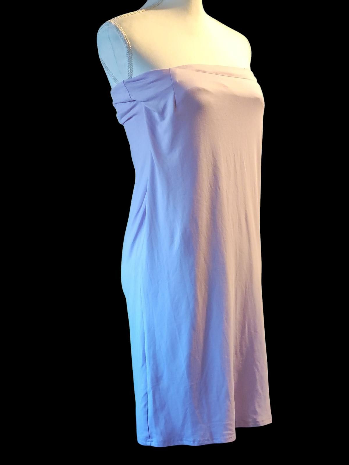Other Vera Moda Women's Strapless Midi Dress with Side Slit Size M / US 6-8 / IT 42-44 - 4 Thumbnail