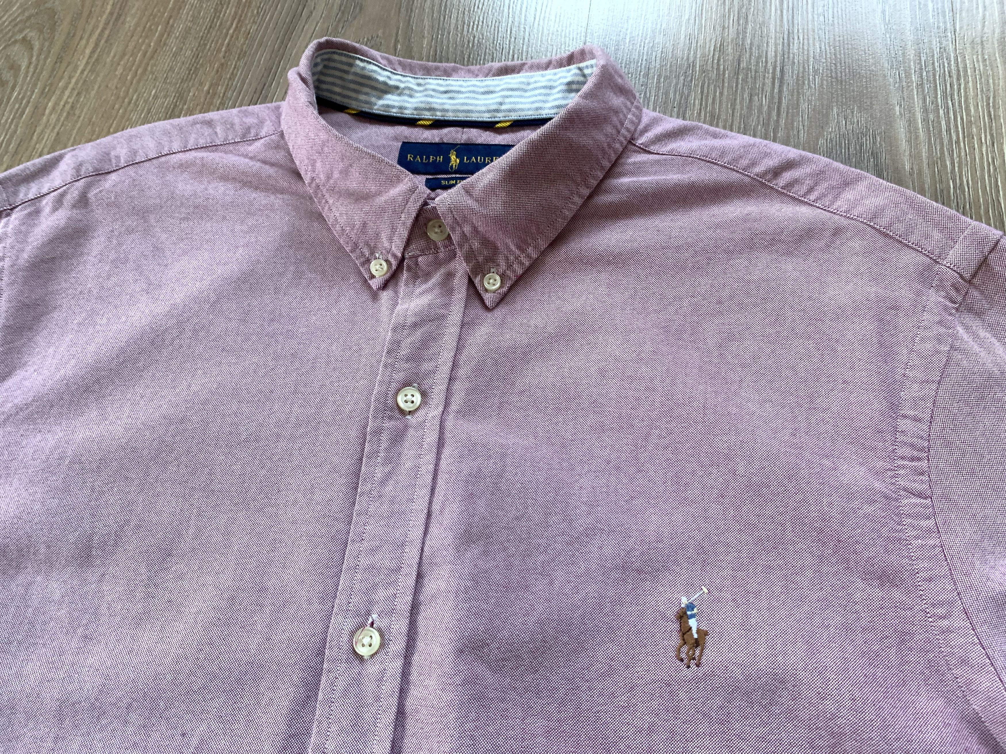 Polo Ralph Lauren Polo Ralph Lauren Long Sleeve Slim Fit Button Down Shirt Size US XL / EU 56 / 4 - 4 Thumbnail
