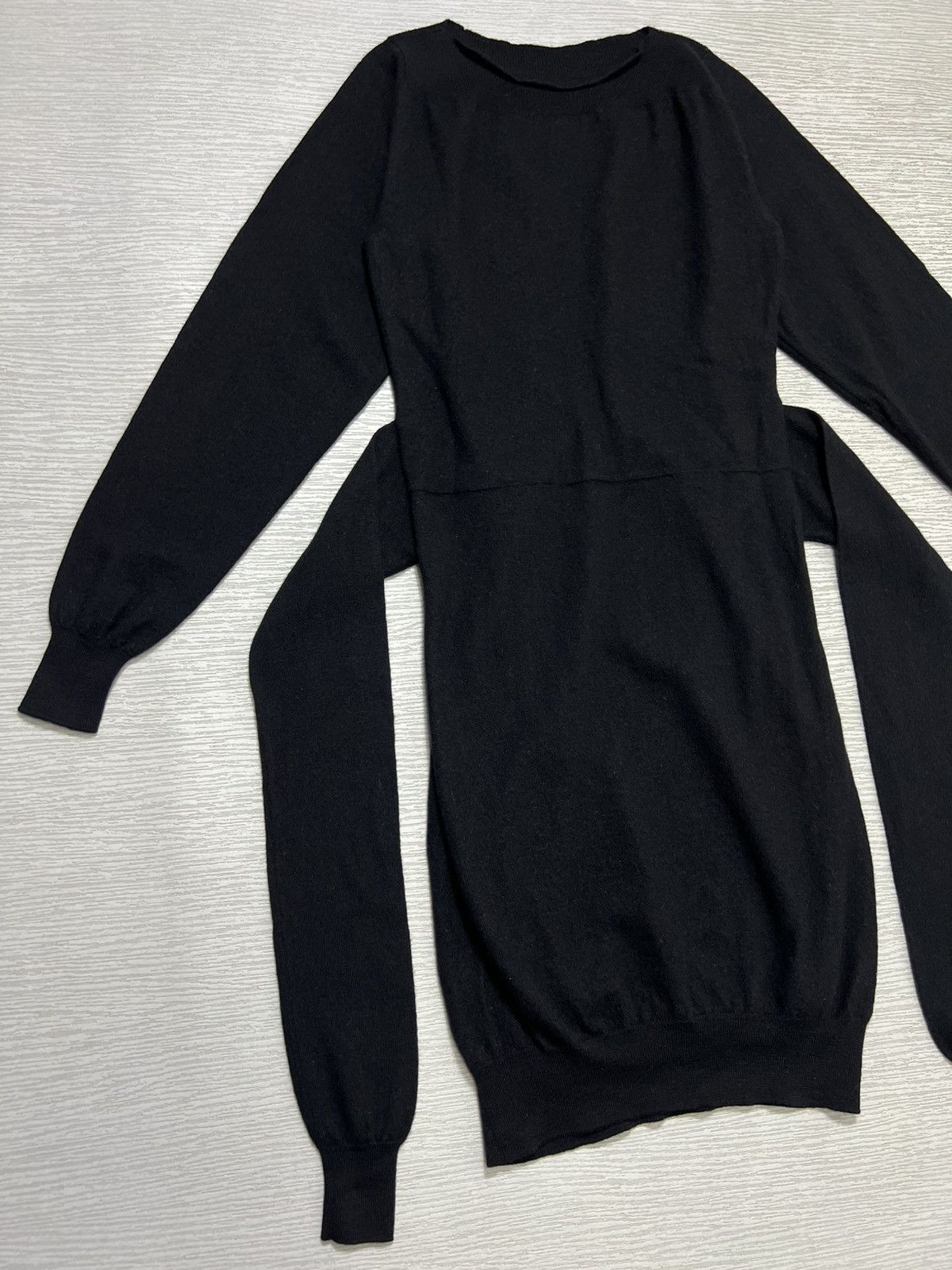 MM6 Maison Margiela MM6 - Four Sleeves Knit One Piece Wool Dress Size S / US 4 / IT 40 - 7 Thumbnail