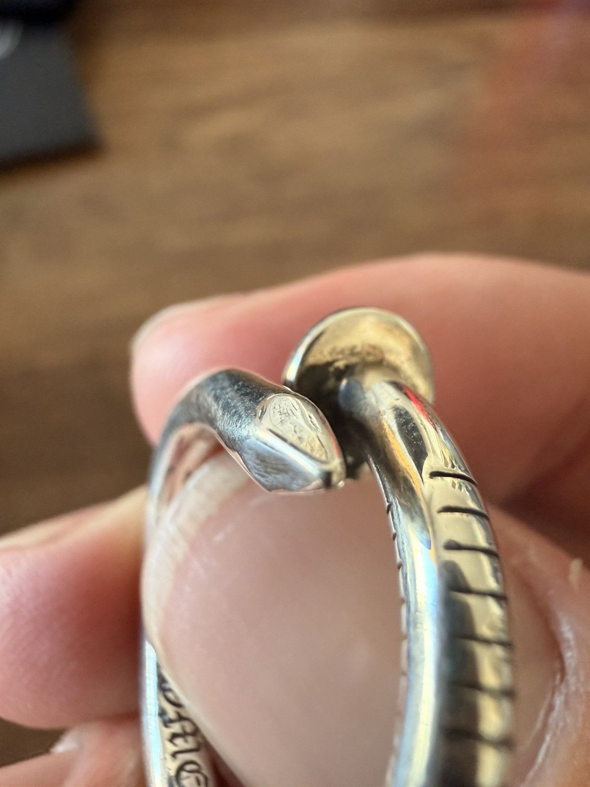 Chrome Hearts Chrome Hearts Nail Ring 100% Authentic Brand New RARE Size ONE SIZE - 4 Thumbnail