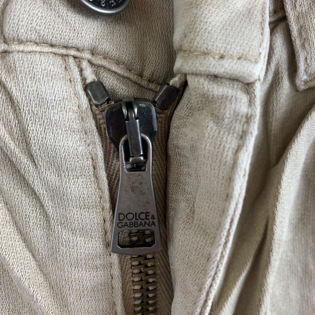 Designer × Dolce & Gabbana DOLCE & GABBANA light brown colour jeans Size US 30 / EU 46 - 15 Thumbnail