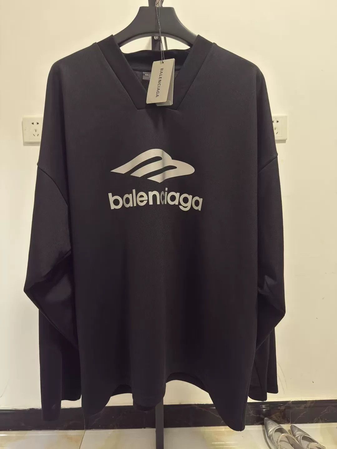 Balenciaga Balenciaga Ski Hockey Jersey Long Sleeve Size US XS / EU 42 / 0 - 1 Thumbnail
