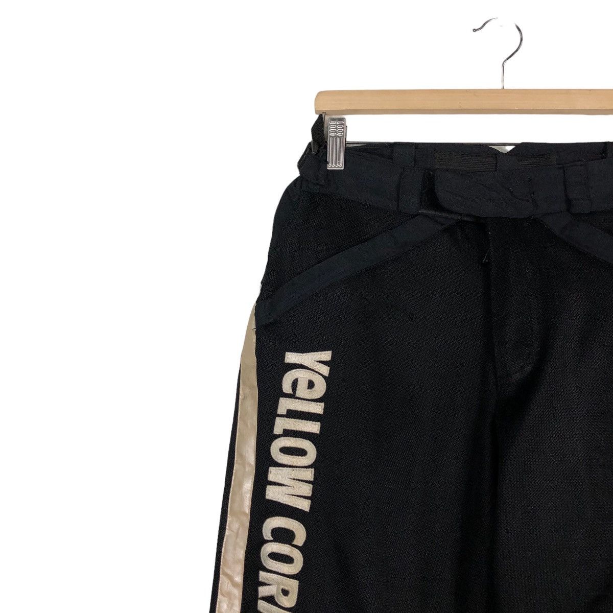 Japanese Brand 🔥BIKER RACING PANTS MOTORCROSS YELLOW CORN BIG LOGO Size US 30 / EU 46 - 7 Thumbnail