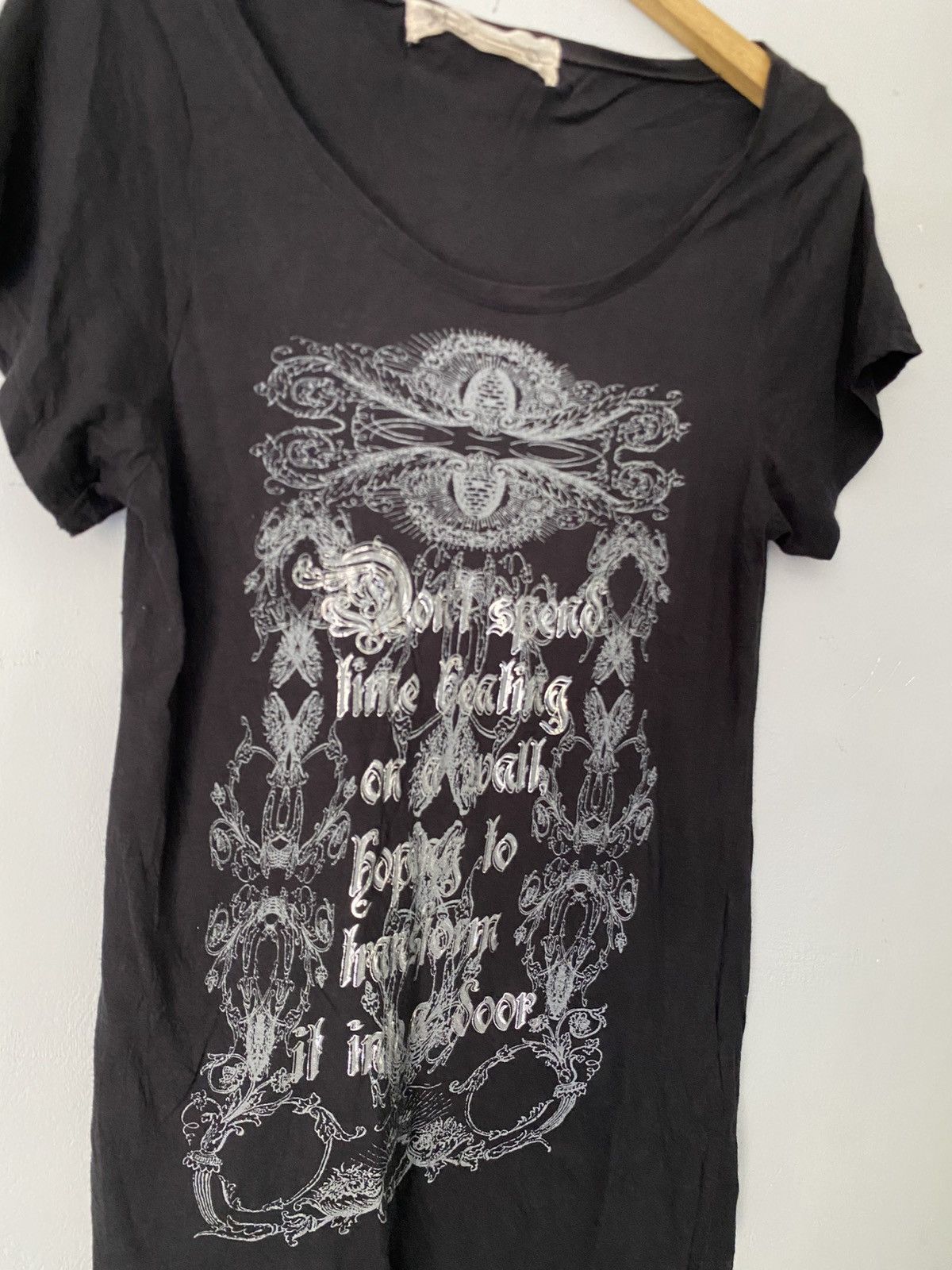 Hysteric Glamour Vintage losicarie poem vkei punk tshirt Size US M / EU 48-50 / 2 - 2 Thumbnail