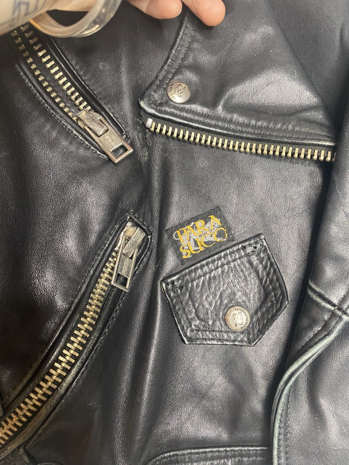 Parasuco × Vintage Vintage Parasuco moto-jacket Size US S / EU 44-46 / 1 - 7 Thumbnail