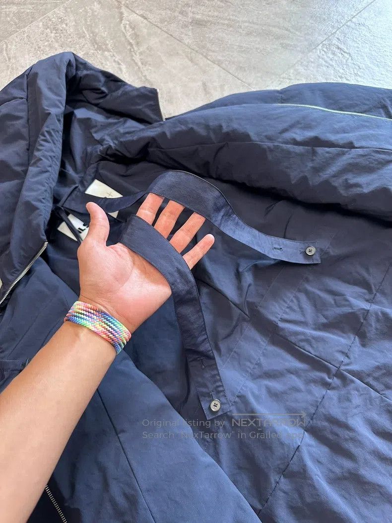 Jil Sander Jil Sander size 38 Navy Blue Zipper Puffy Down Jacket Size M / US 6-8 / IT 42-44 - 6 Thumbnail