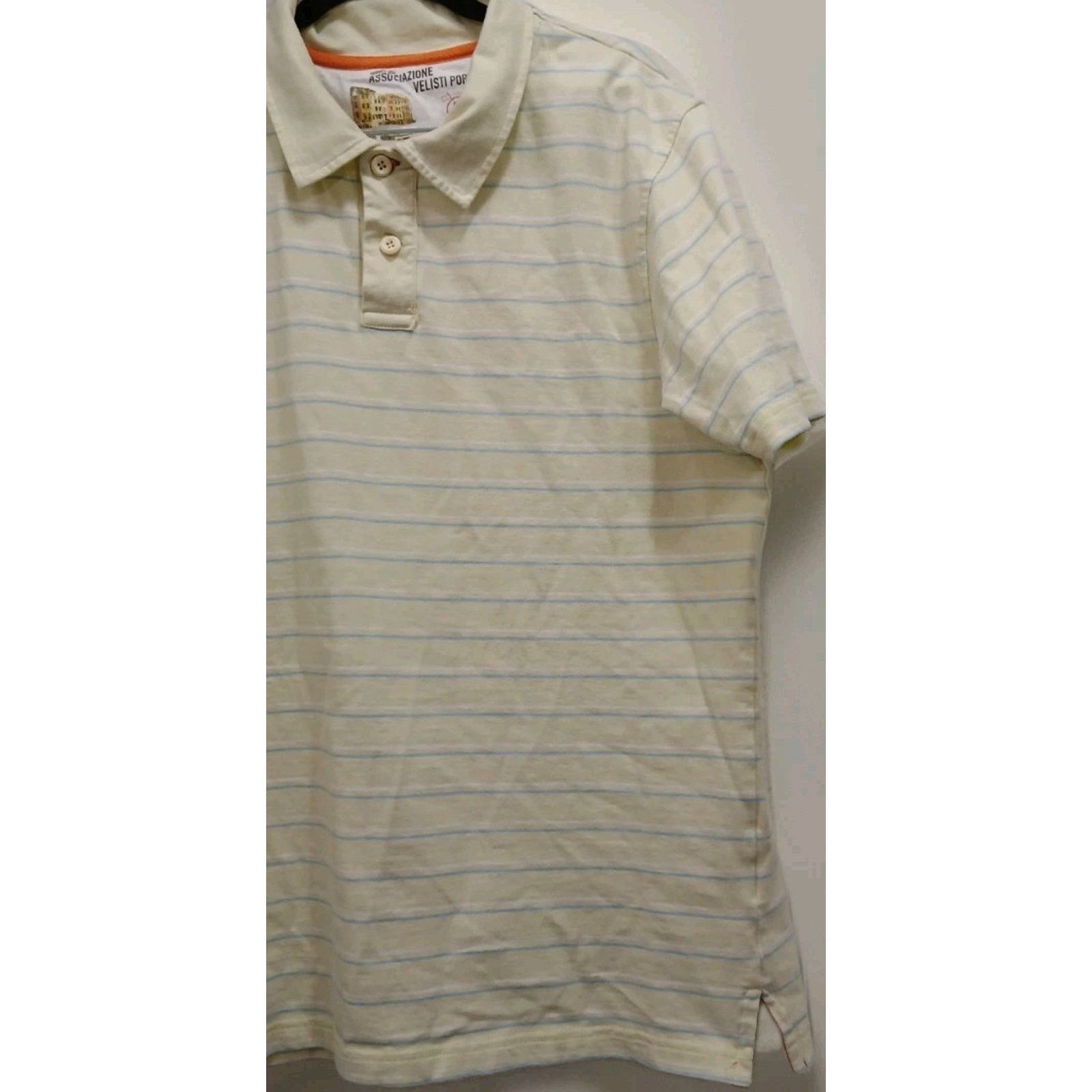 Ellesse Ellesse Italia Portofino Polo Shirt L Men Striped Yachtycore Size US L / EU 52-54 / 3 - 3 Thumbnail