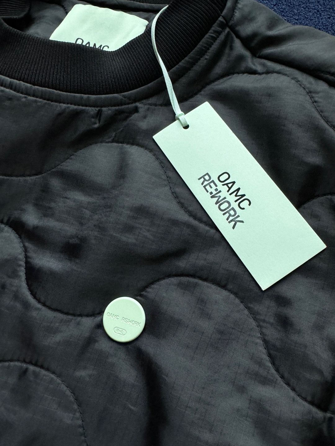 OAMC OAMC x Peacemaker Re:work Quilted Crewneck Black Jacket Size US L / EU 52-54 / 3 - 10 Thumbnail