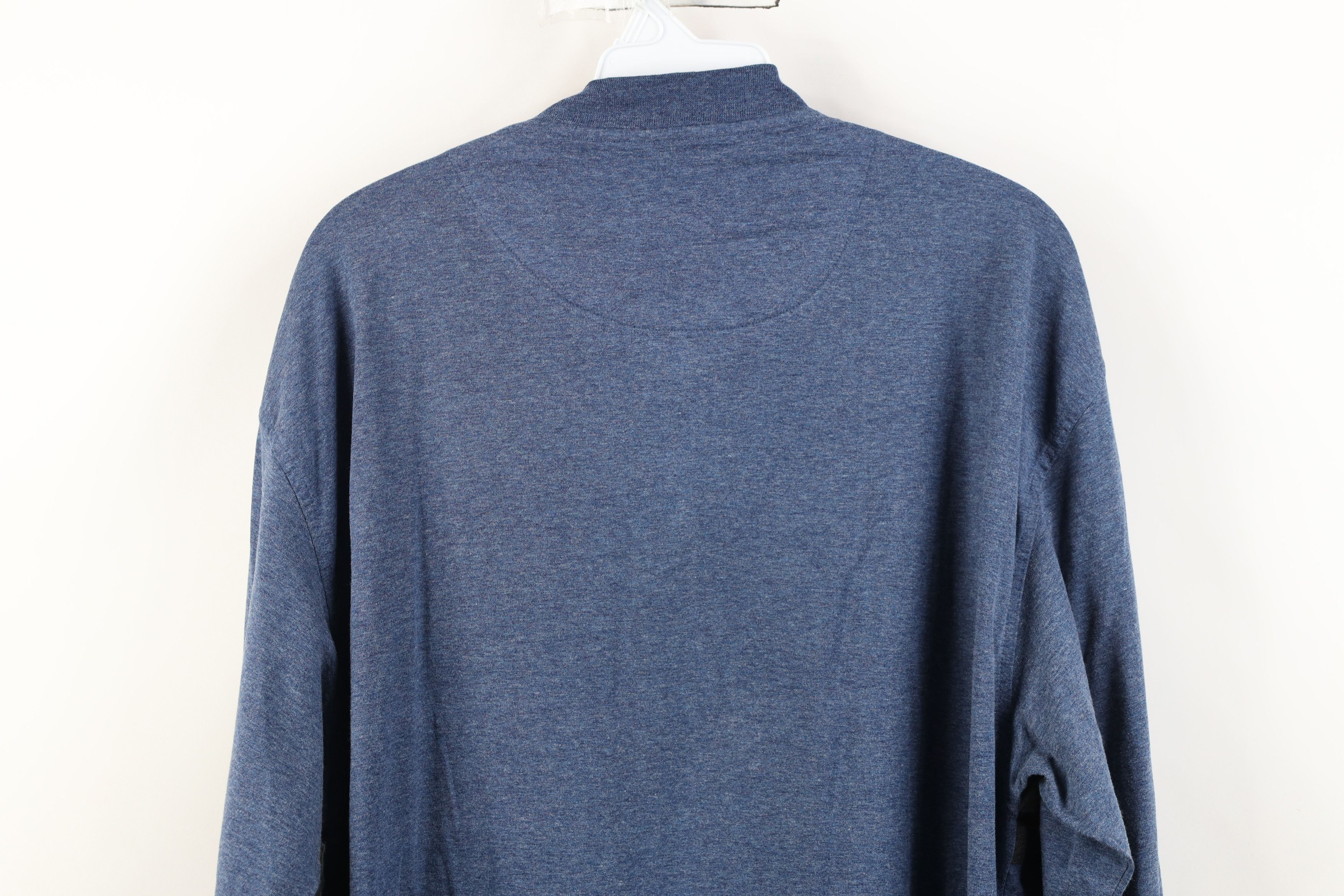 Vintage Vintage 90s Streetwear Block Long Sleeve Henley T-Shirt Size US L / EU 52-54 / 3 - 13 Thumbnail
