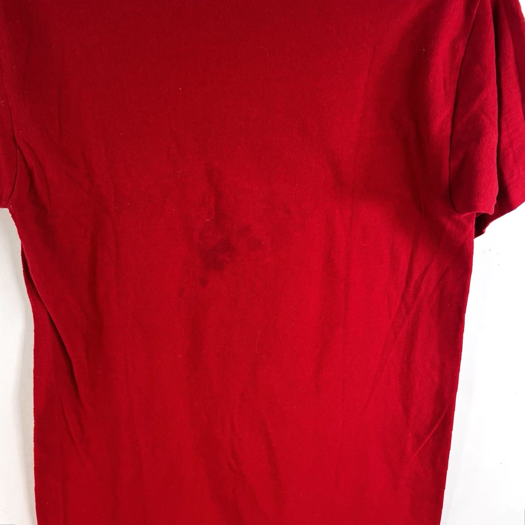 Vintage VINTAGE M & M Rock T-Shirt Adult Medium Red Elvis 40 Years Graphic Print Crew Neck Short Sleeve Men's Size US M / EU 48-50 / 2 - 7 Thumbnail