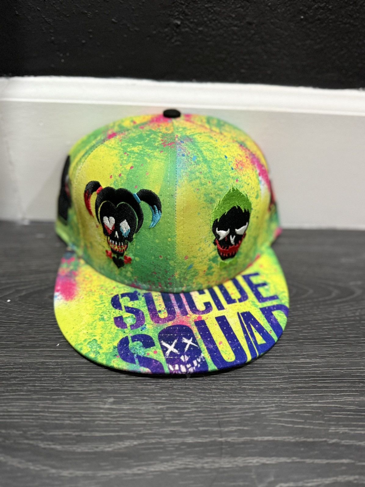 New Era Suicide squad New Era Hat Size 46 - 1 Thumbnail