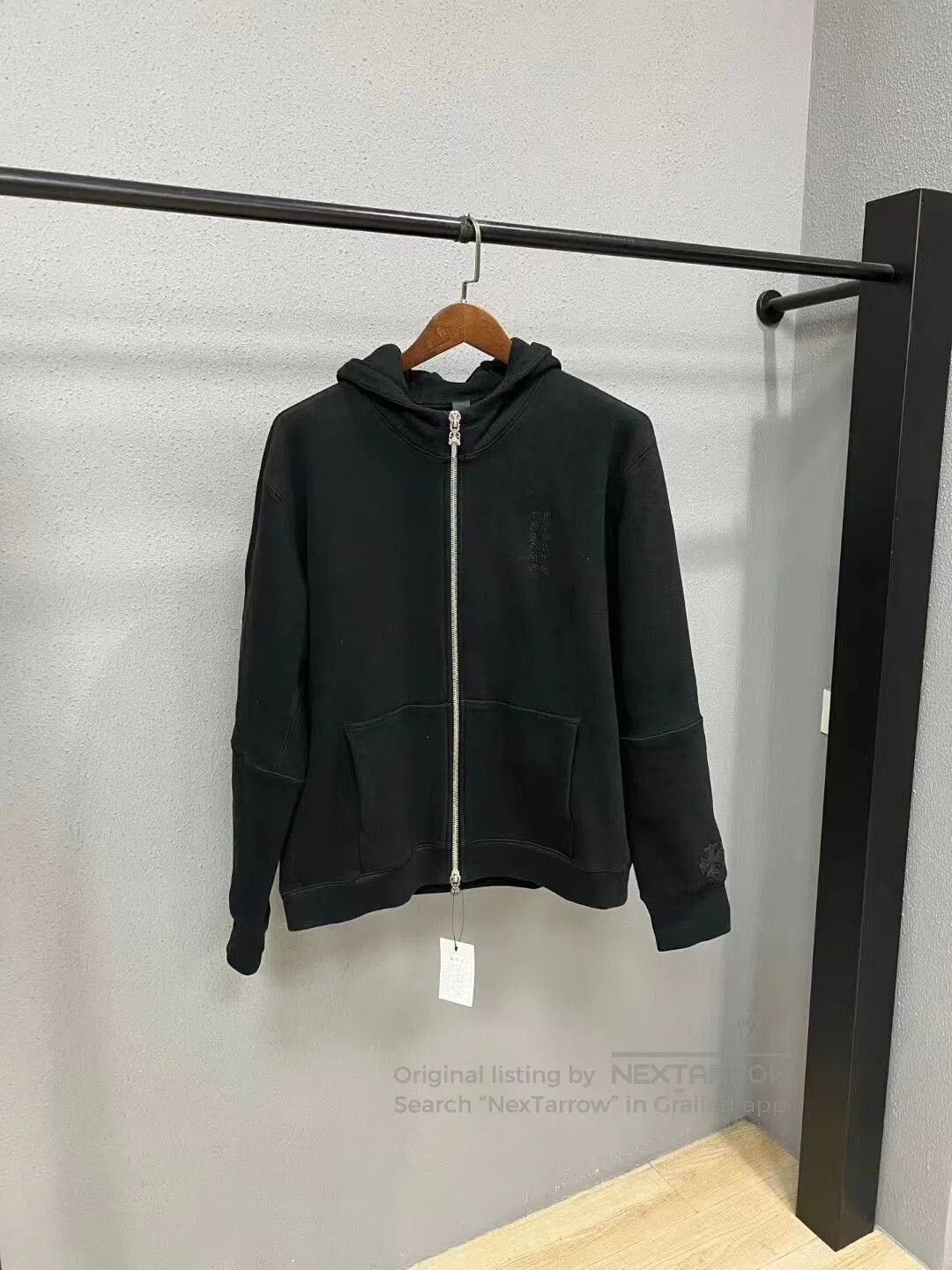 Chrome Hearts chrome hearts black hoodie with embroidery. Size US L / EU 52-54 / 3 - 1 Thumbnail