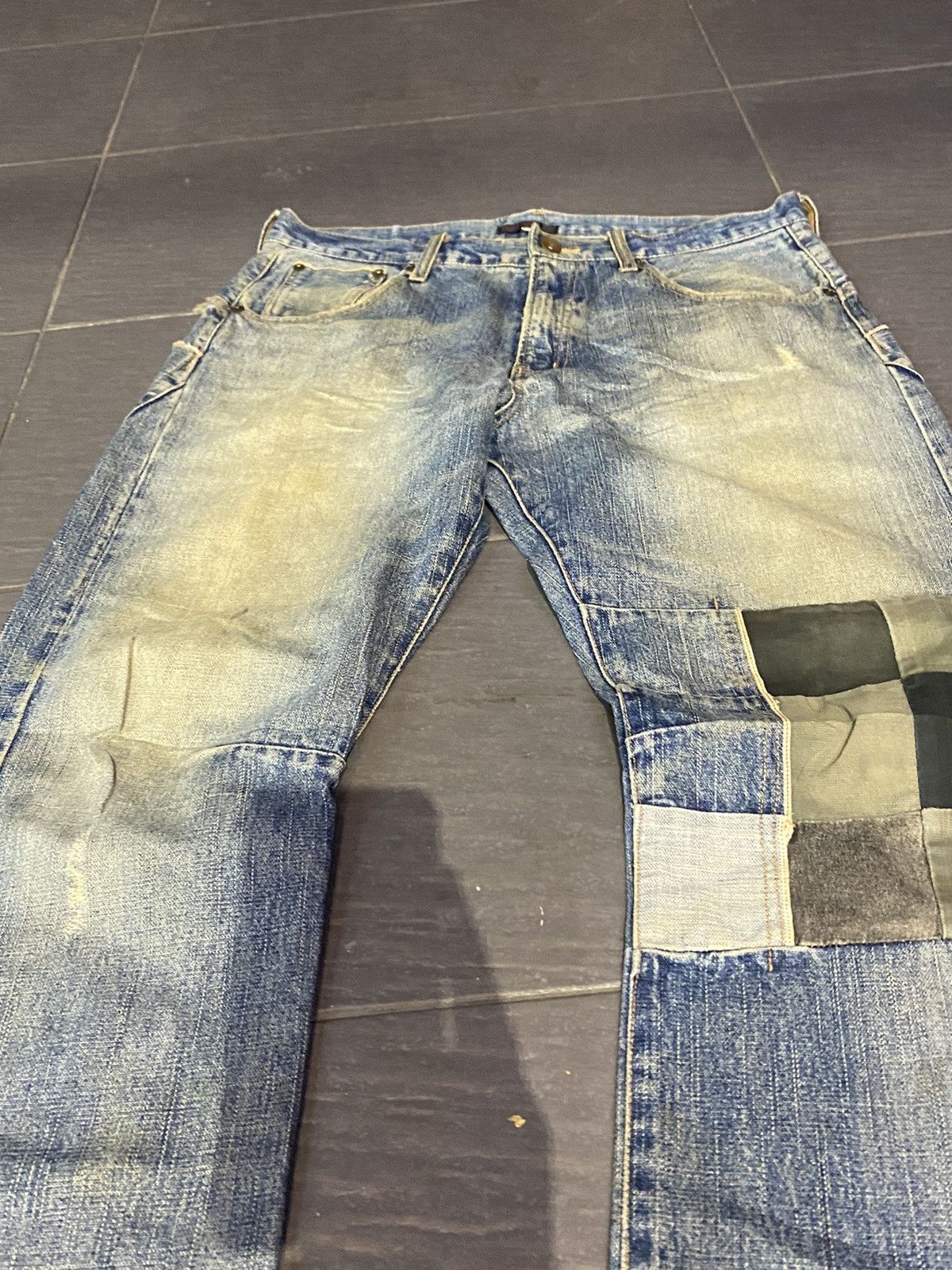 Japanese Brand Japan 🇯🇵 EXHIBITIONIST selvedge Size US 35 - 3 Thumbnail