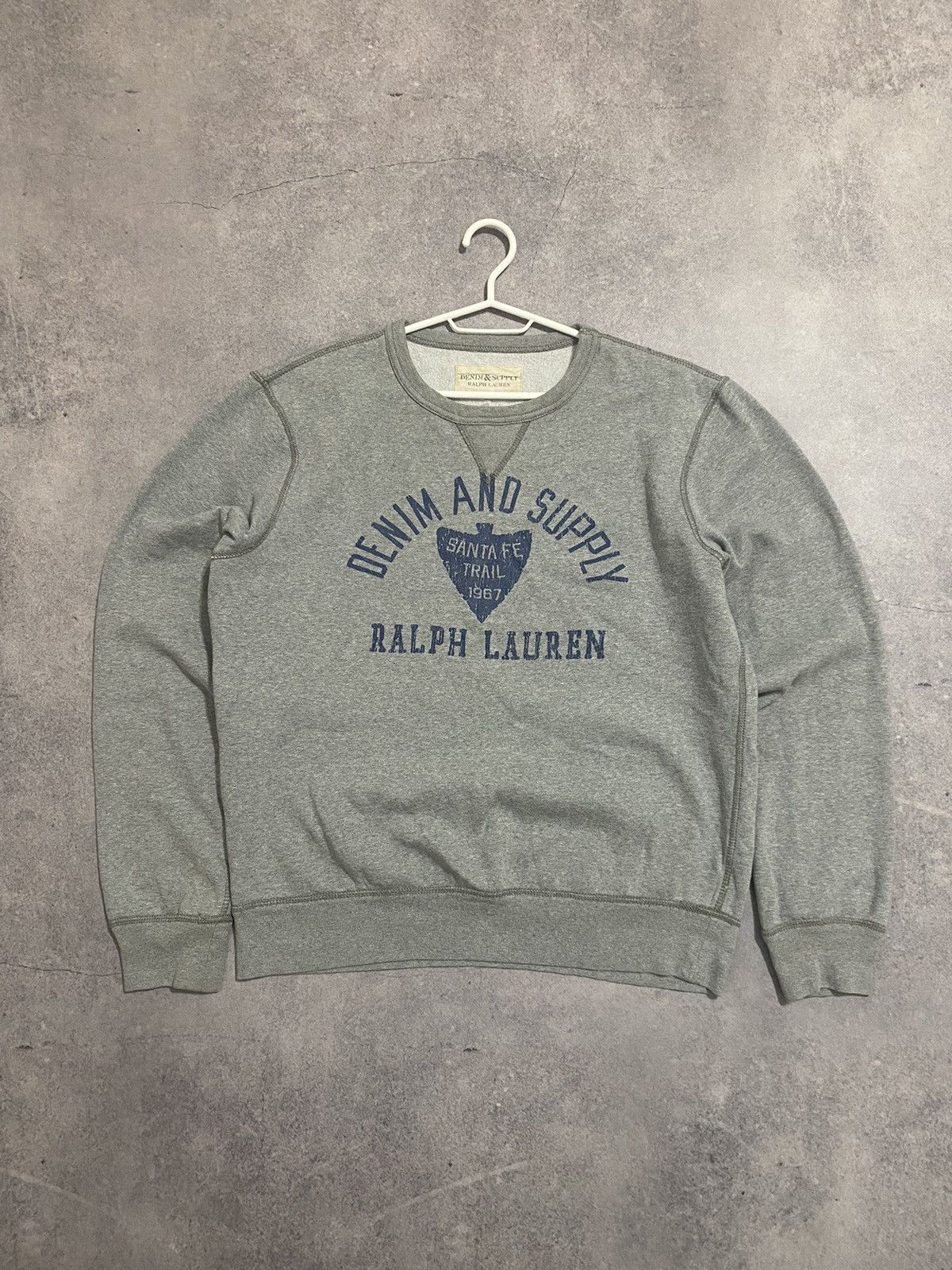 Denim & Supply Ralph Lauren × Polo Ralph Lauren × Vintage Vintage Polo Ralph Lauren Denim and Supply Sweatshirt Size US S / EU 44-46 / 1 - 1 Thumbnail