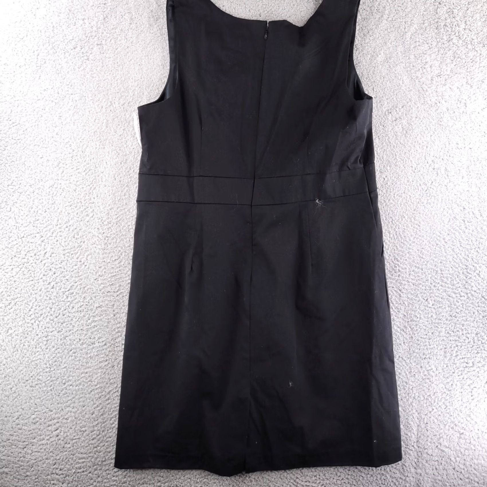Mossimo Mossimo Dress Womens 18 Black Above Knee Casual Cotton Stretch A-Line Mini Short 100% Authentic Mens Womens Girls Boys Size XXL / US 16-18 / IT 52-54 - 6 Thumbnail