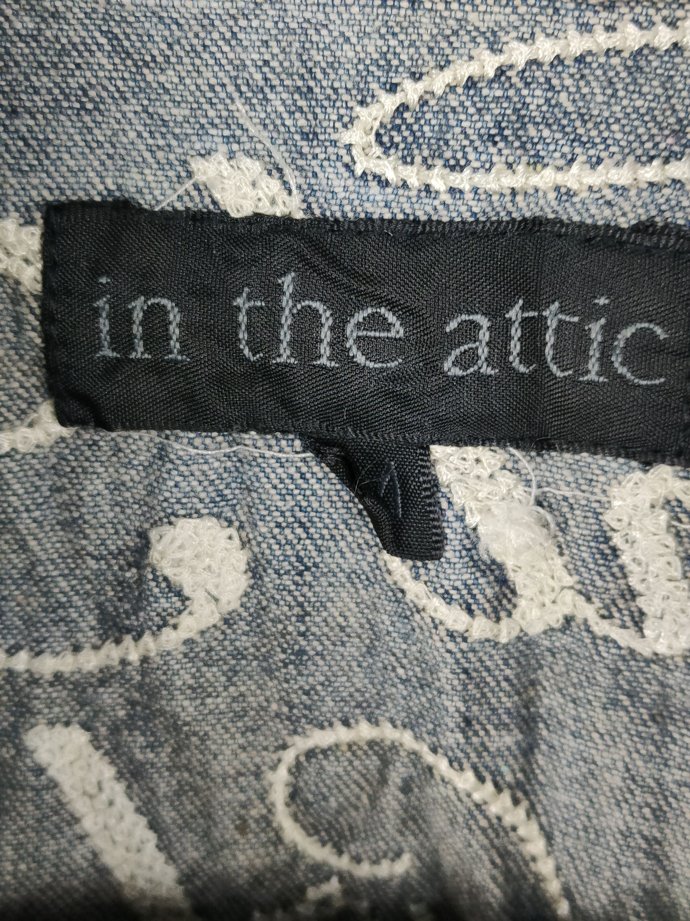 In The Attic × Seditionaries In The Attic Distressed Denim Western Shirt Gothic punk Size US S / EU 44-46 / 1 - 3 Thumbnail