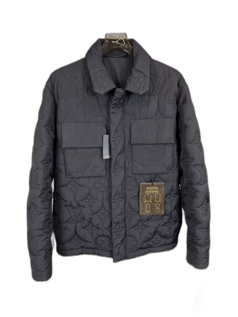 Louis Vuitton Louis Vuitton Black Puffer Jacket with Tags-yf Size US L / EU 52-54 / 3 - 1 Thumbnail
