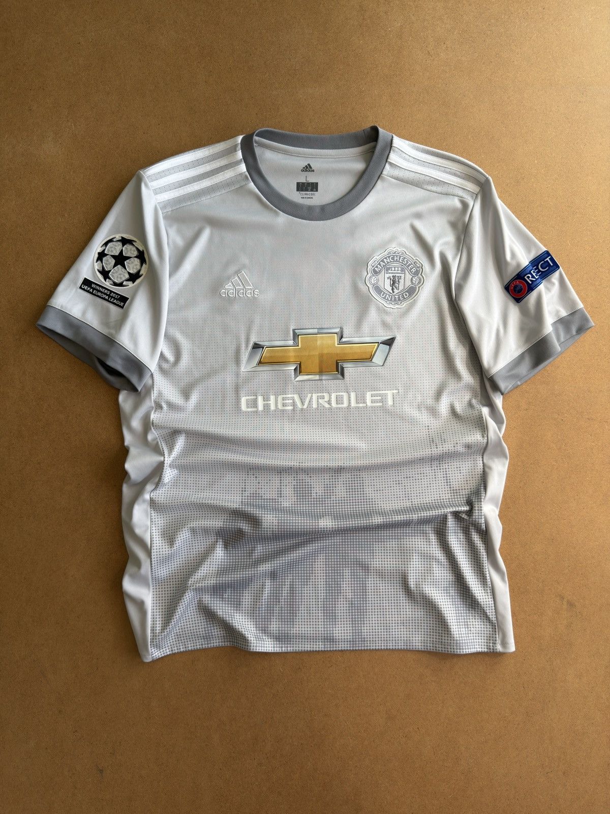 Adidas Marcus Rashford #19 FC Manchester United 17/18 Soccer Jersey Size US L / EU 52-54 / 3 - 1 Thumbnail