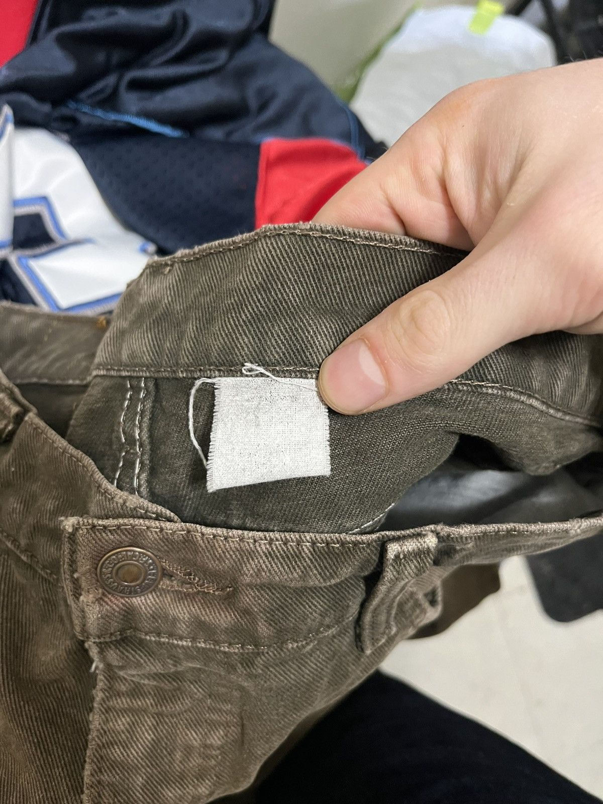 Levi's Vintage Levis 550 Orange tabs Size US 33 - 5 Thumbnail