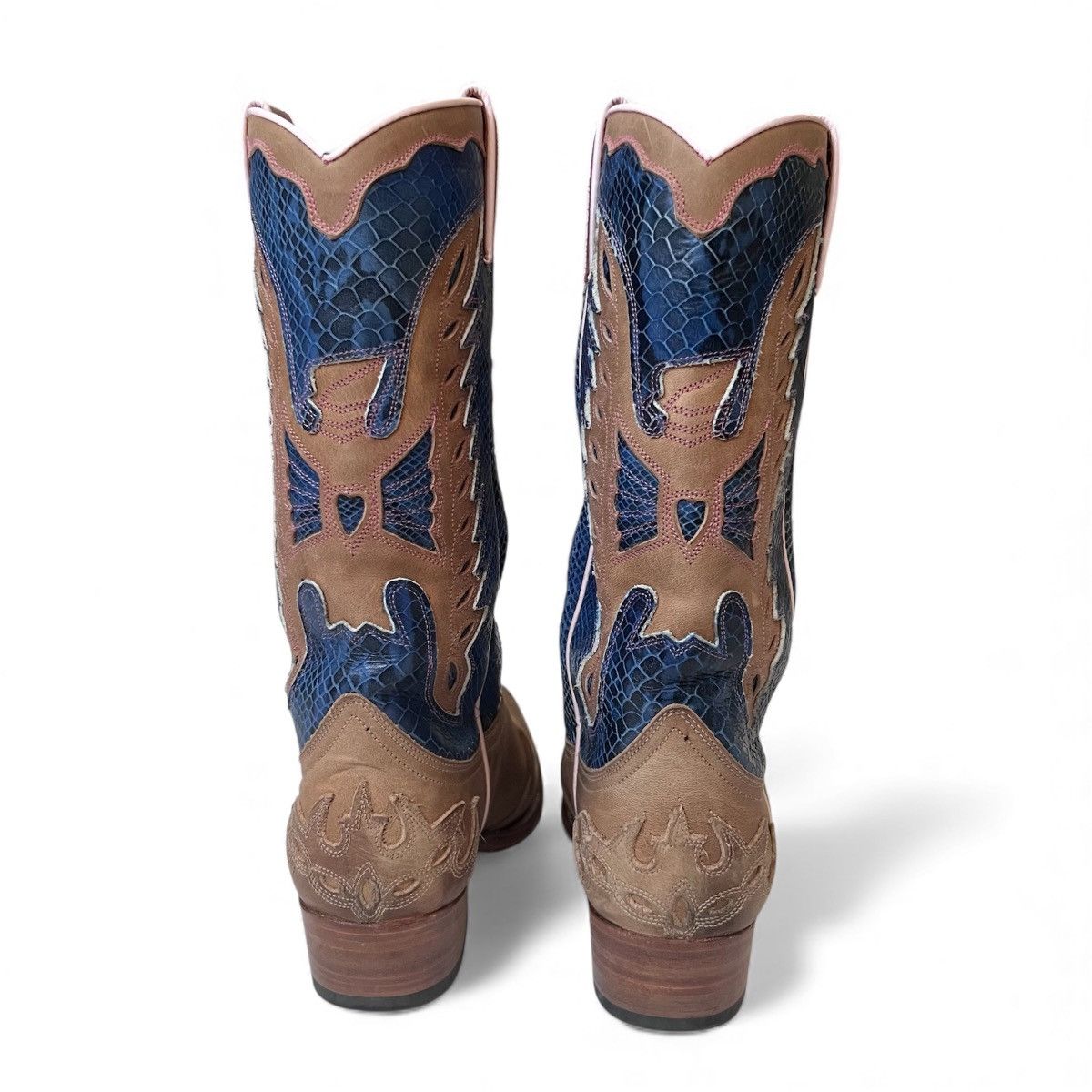 Sendra Sendra 3287 Western Cowboy Boots Leather Embossed EU 39 US 8 Size US 8 / IT 38 - 6 Thumbnail