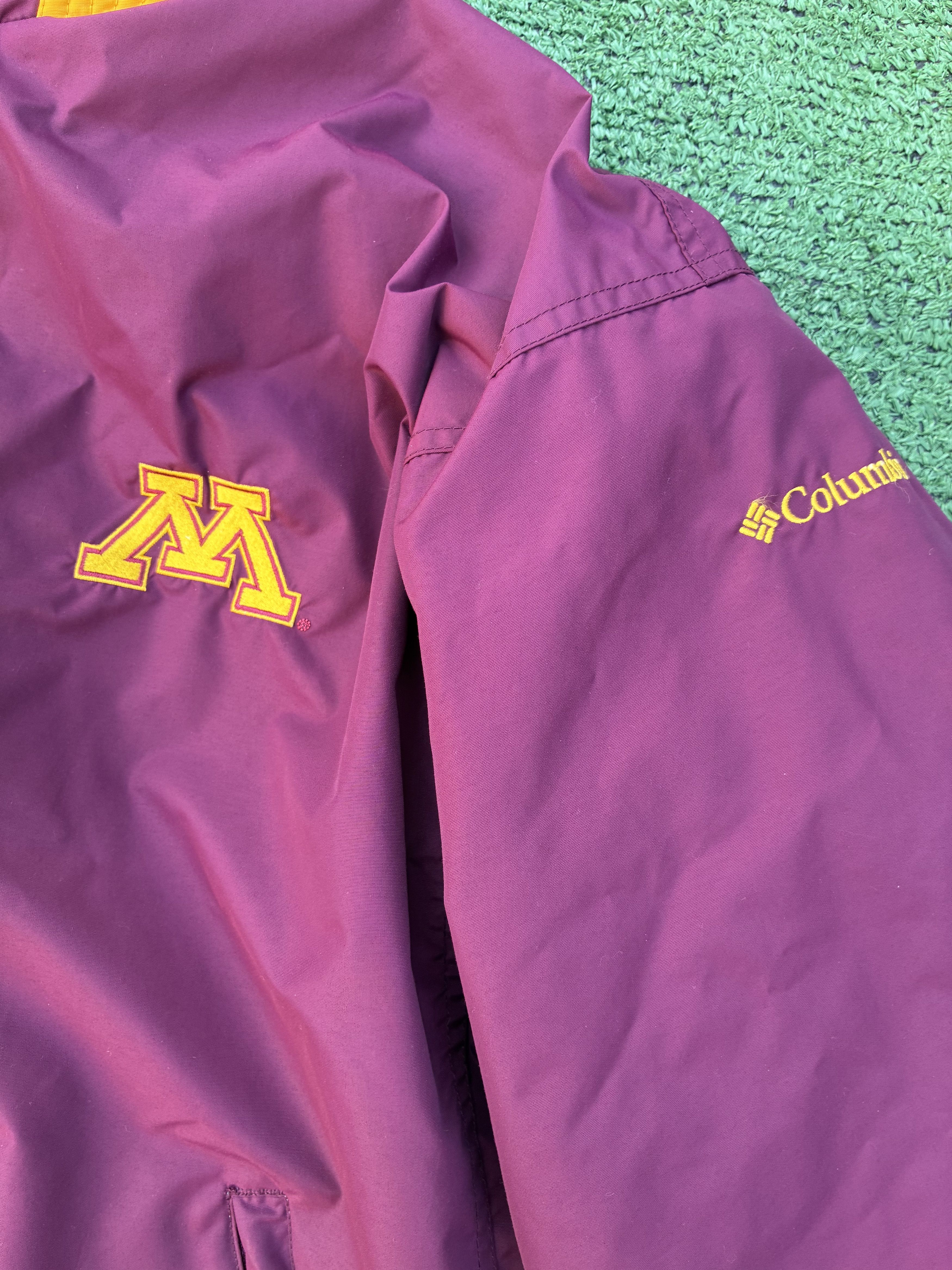 Columbia Columbia Maroon and yellow University of Minnesota jacket Size US L / EU 52-54 / 3 - 2 Thumbnail