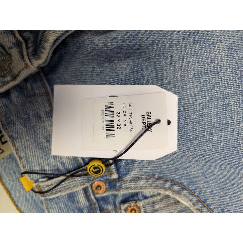 Gallery Dept. o1rshd1 Ken Panelled Denim Jeans in Indigo Blue Size US 32 / EU 48 - 22 Thumbnail