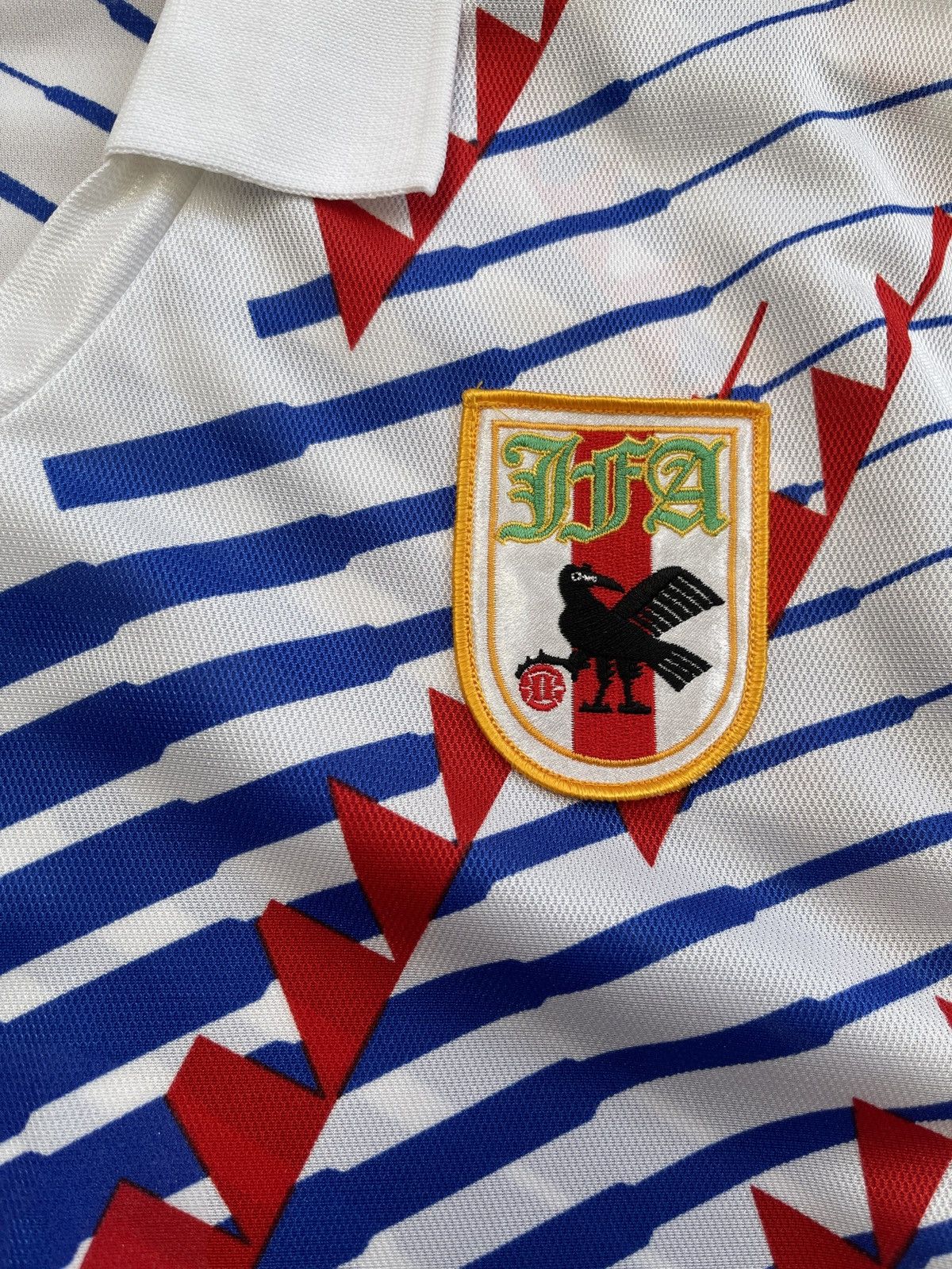 Vintage Vintage 1994 Asics Japan World Cup JFA Jersey Size US L / EU 52-54 / 3 - 4 Thumbnail