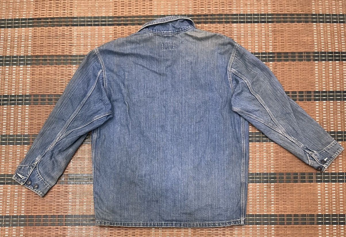 Big John Vintage Big John 4 Pocket Chore Denim Jacket Size US M / EU 48-50 / 2 - 2 Thumbnail