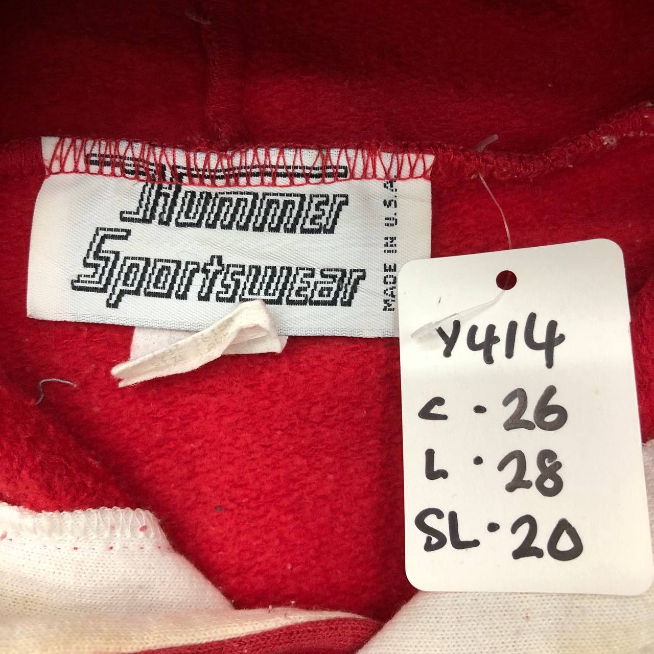 Japanese Brand × Vintage Y414 VTG 90s 49ERS SAN FRANCISCO NFL HOODIE Size US XL / EU 56 / 4 - 10 Thumbnail