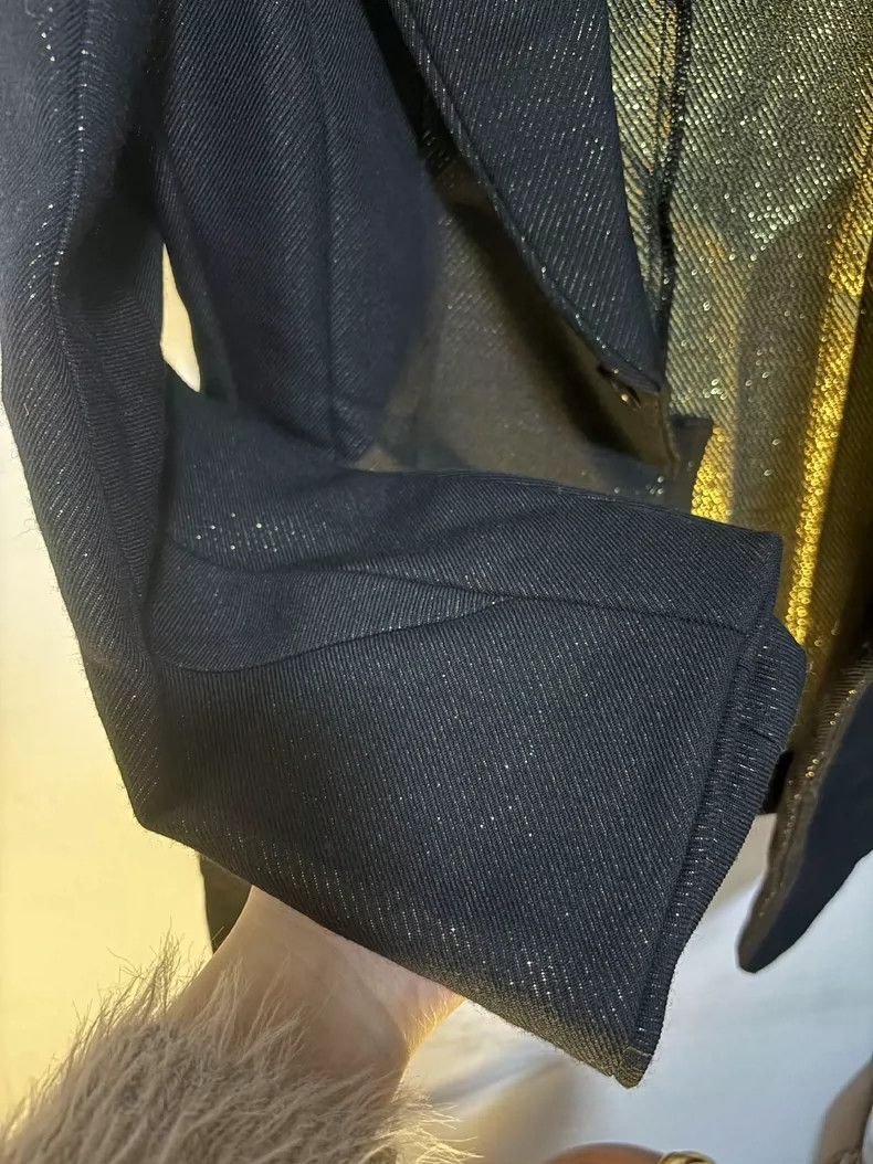 Comme des Garcons Comme Des Garcons Black gold deconstructive suit Nextarrow- Size US M / EU 48-50 / 2 - 6 Thumbnail