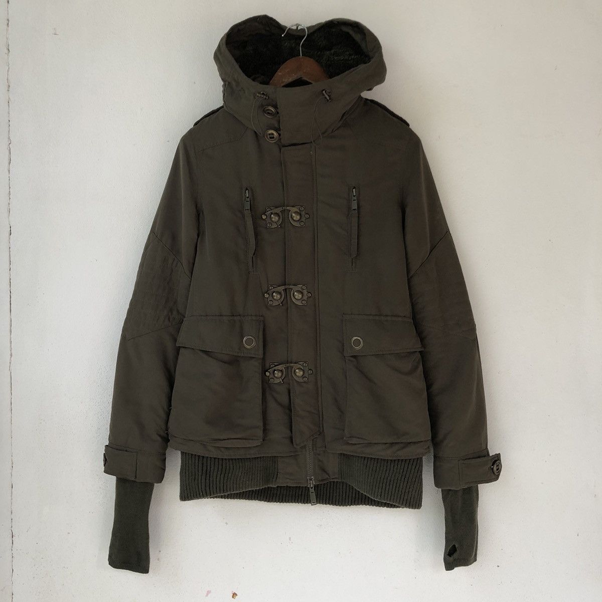SLY SLY Mlilitary Hooded Jacket Size S / US 4 / IT 40 - 1 Thumbnail