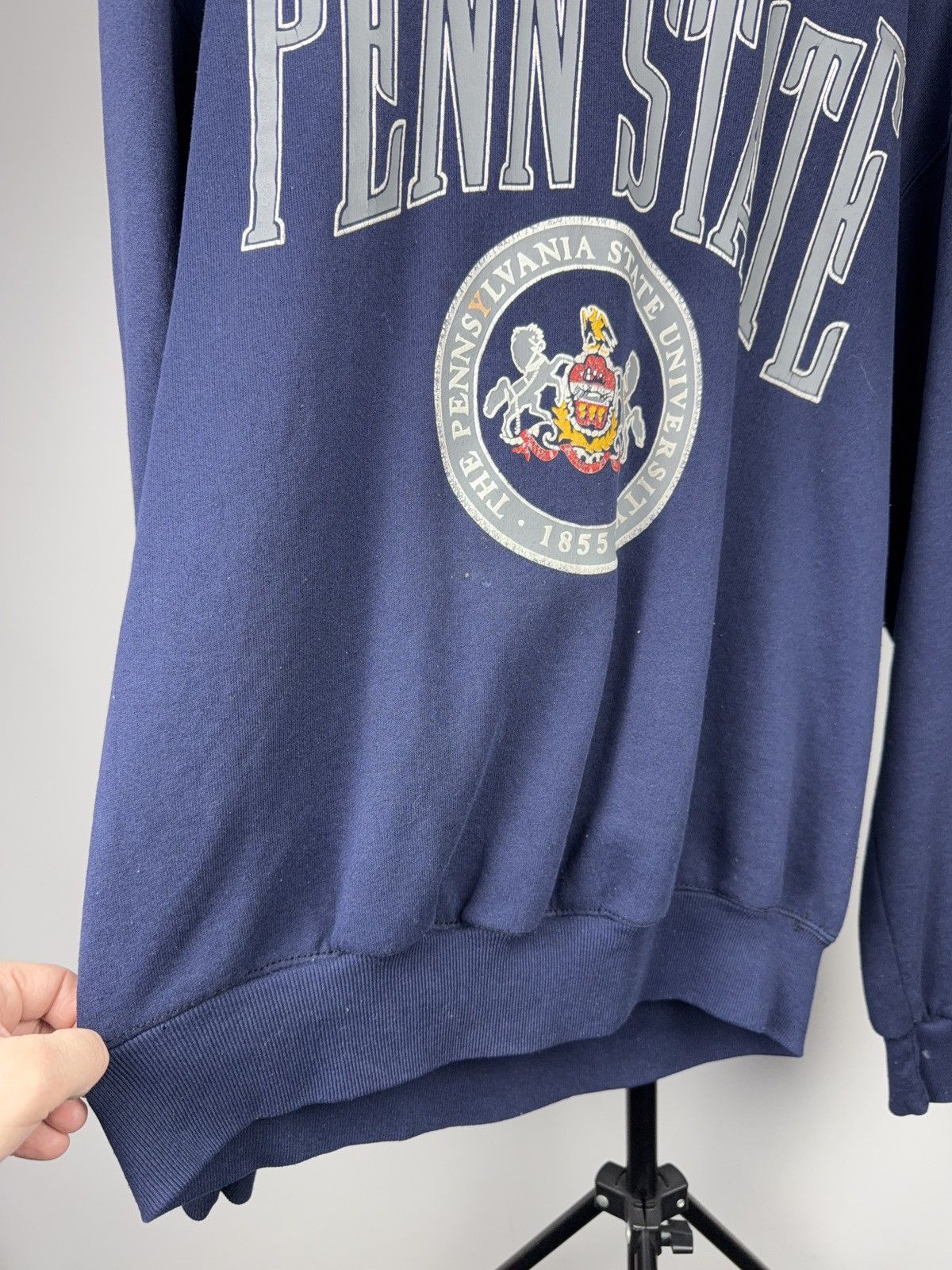 Vintage 90s Vintage Penn State University Crewneck Sweatshirt USA Size US L / EU 52-54 / 3 - 19 Thumbnail