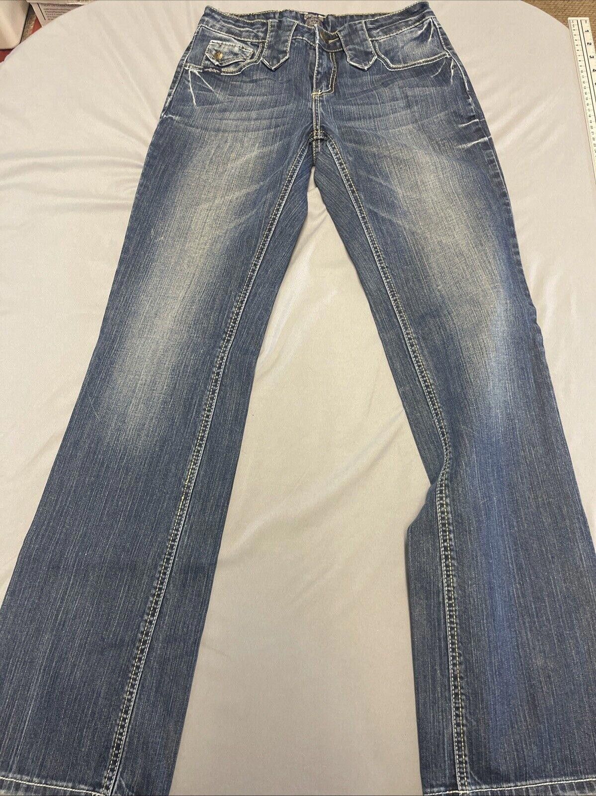 Designer Cowgirl Up Jeans size 2/27 Size 26" / US 2 / IT 38 - 4 Thumbnail