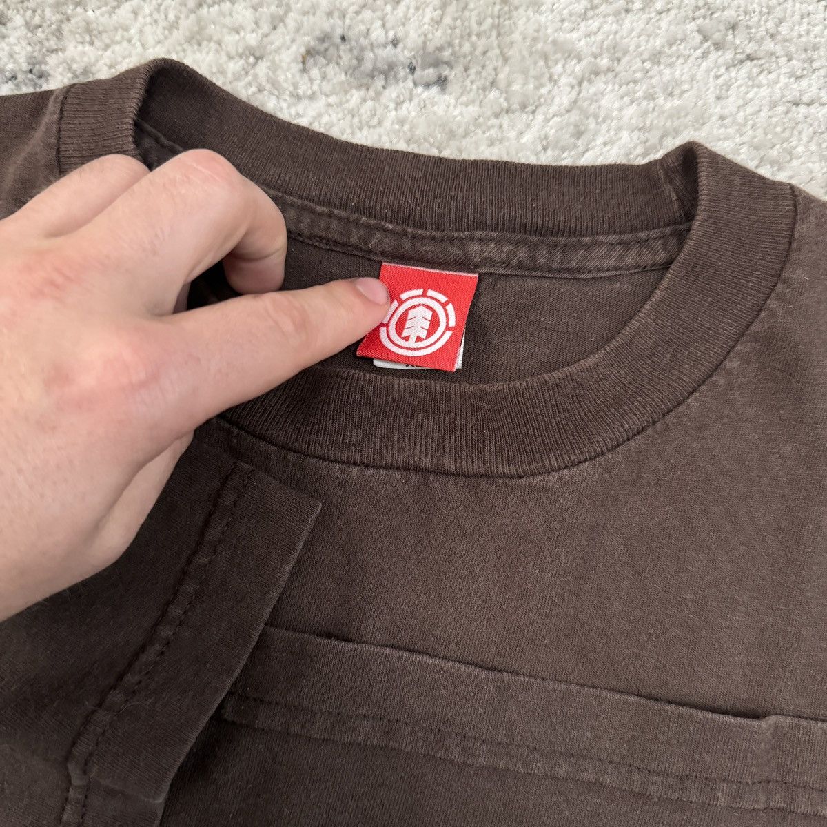 Element × JNCO × Vintage Vintage 90s element skateboards brown t shirt Size US XL / EU 56 / 4 - 3 Thumbnail