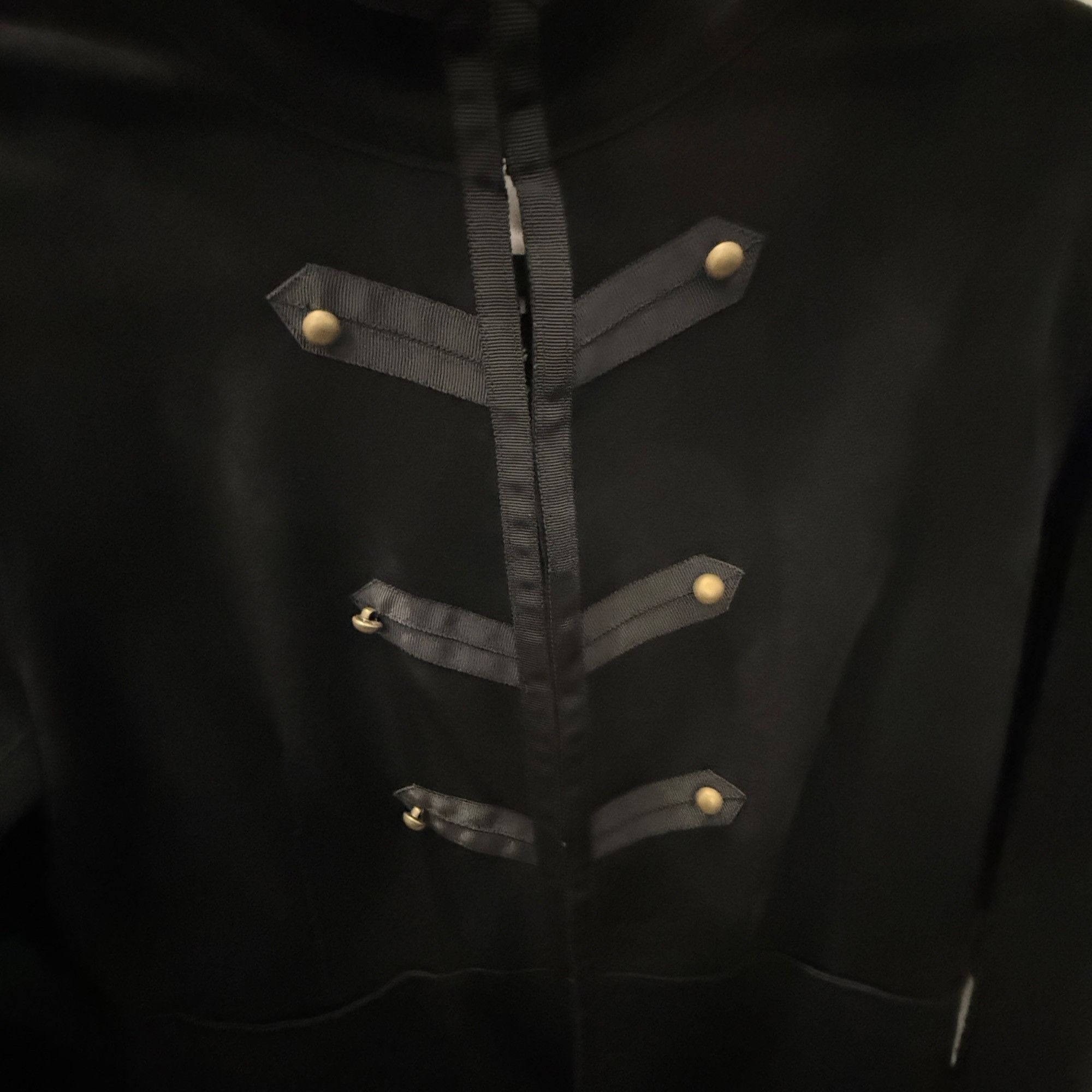 Velvet Velvet By Graham & Spencer Black Military-Style Jacket With Size S / US 4 / IT 40 - 7 Thumbnail
