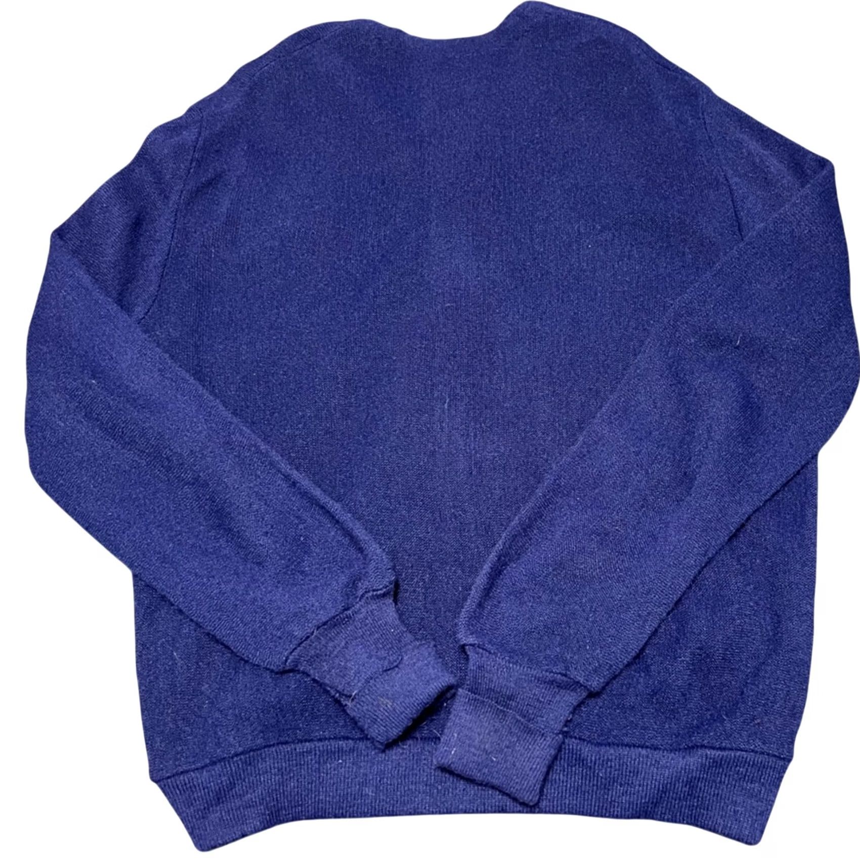 Lacoste VINTAGE Lacoste Sweater Mens L Blue Izod Cardigan Orlon Acrylic Men Gator Golf 60s Size US L / EU 52-54 / 3 - 2 Thumbnail