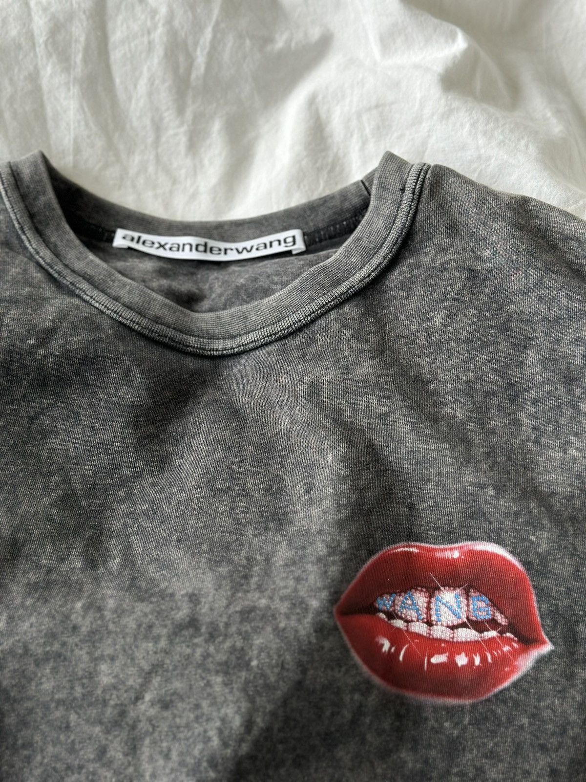 Alexander Wang Alexanderwang Washed Long-sleeve T-shirt Size US M / EU 48-50 / 2 - 2 Thumbnail