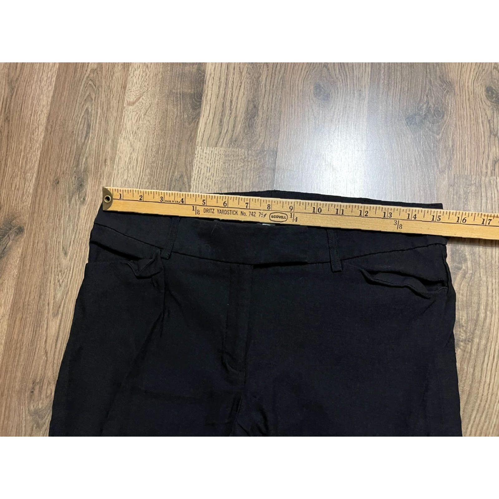 Vintage VINTAGE? Land' N Sea Jeans, Women's Size 8, Black Bootcut Dress Pants, Regular Size 30" / US 8 / IT 44 - 3 Thumbnail