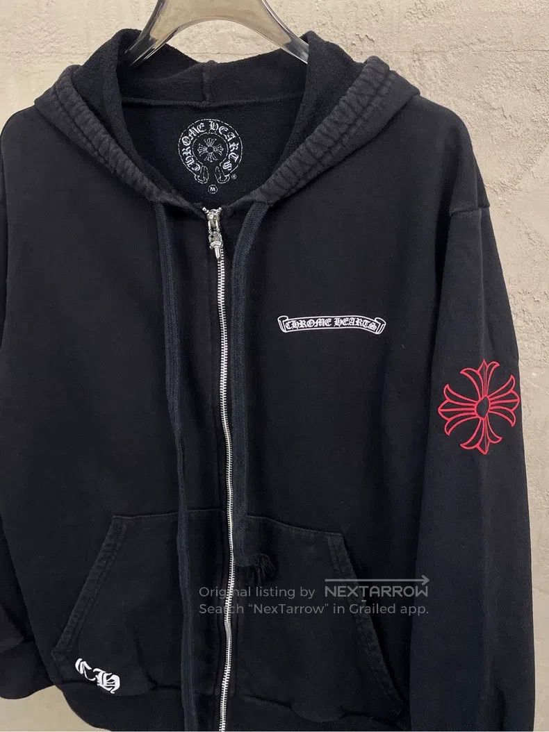 Chrome Hearts CHROME HEARTS Size L Black usa scroll silver button zipper Size US L / EU 52-54 / 3 - 5 Thumbnail