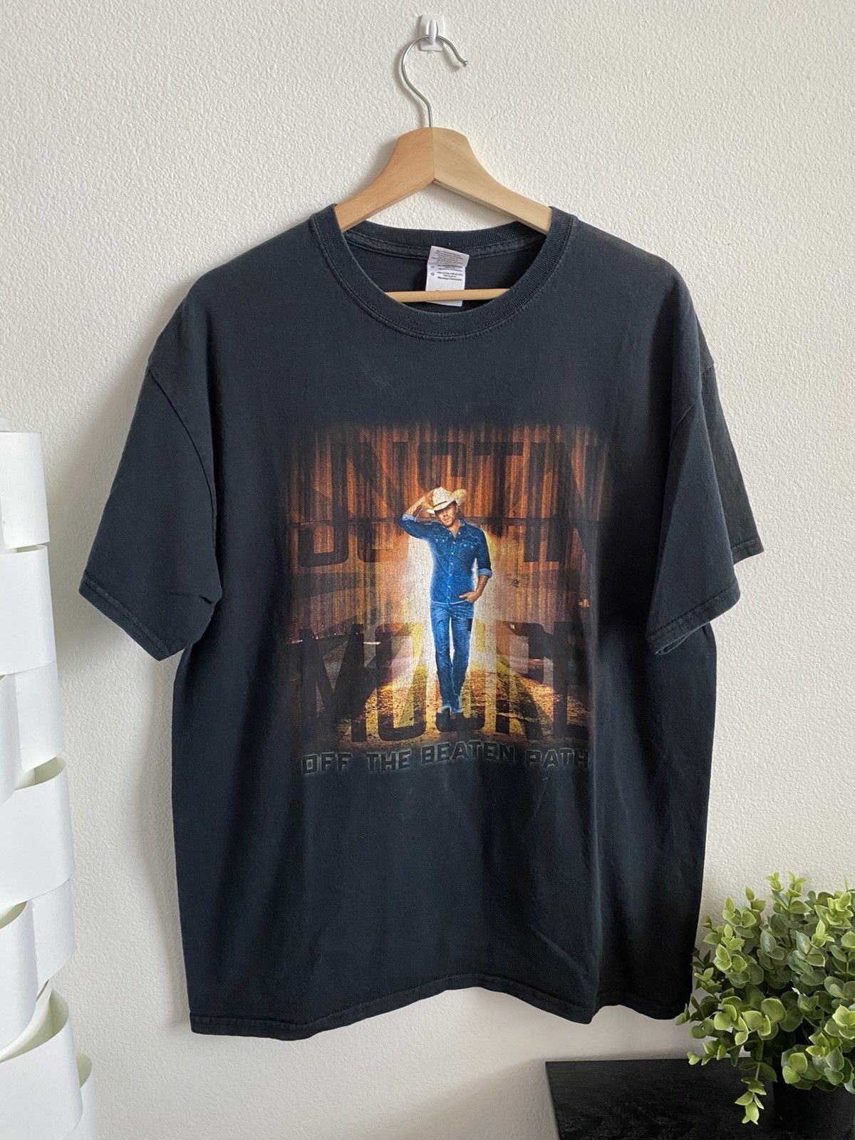 Band Tees Justin Moore Country Music Tour Tee Size US L / EU 52-54 / 3 - 1 Thumbnail