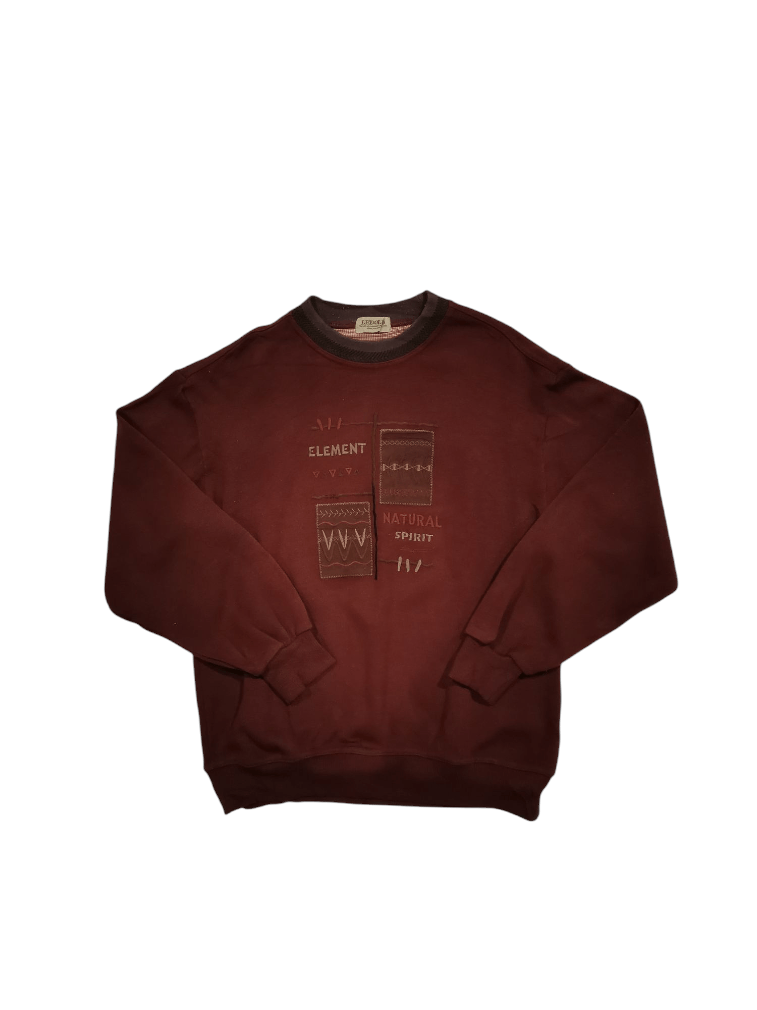 Designer Vintage Ledolno Sweatshirt Size US L / EU 52-54 / 3 - 2 Thumbnail