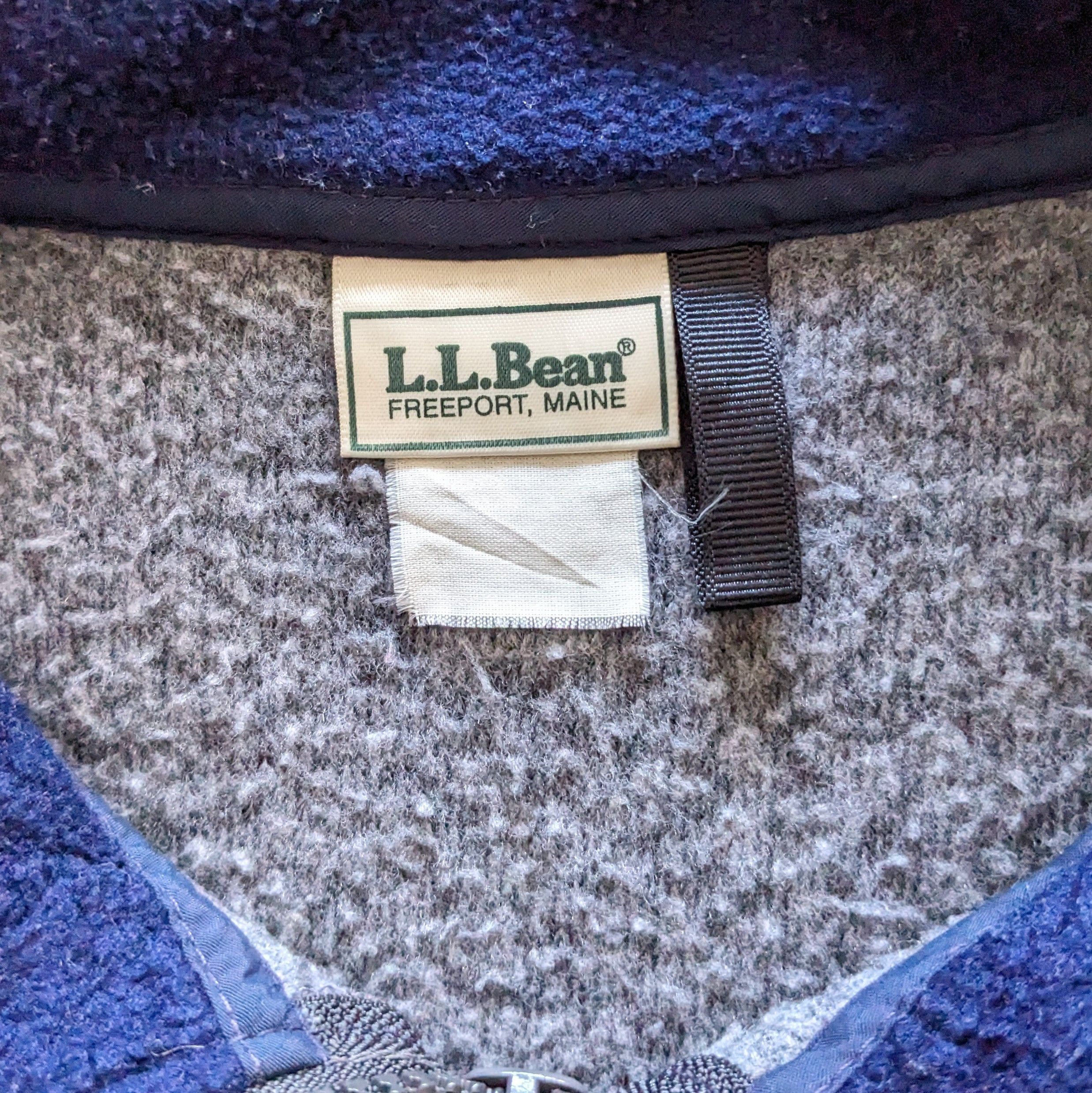 L.L. Bean Vintage L.L BEAN Half Zip Fleece Jacket Size US L / EU 52-54 / 3 - 6 Thumbnail