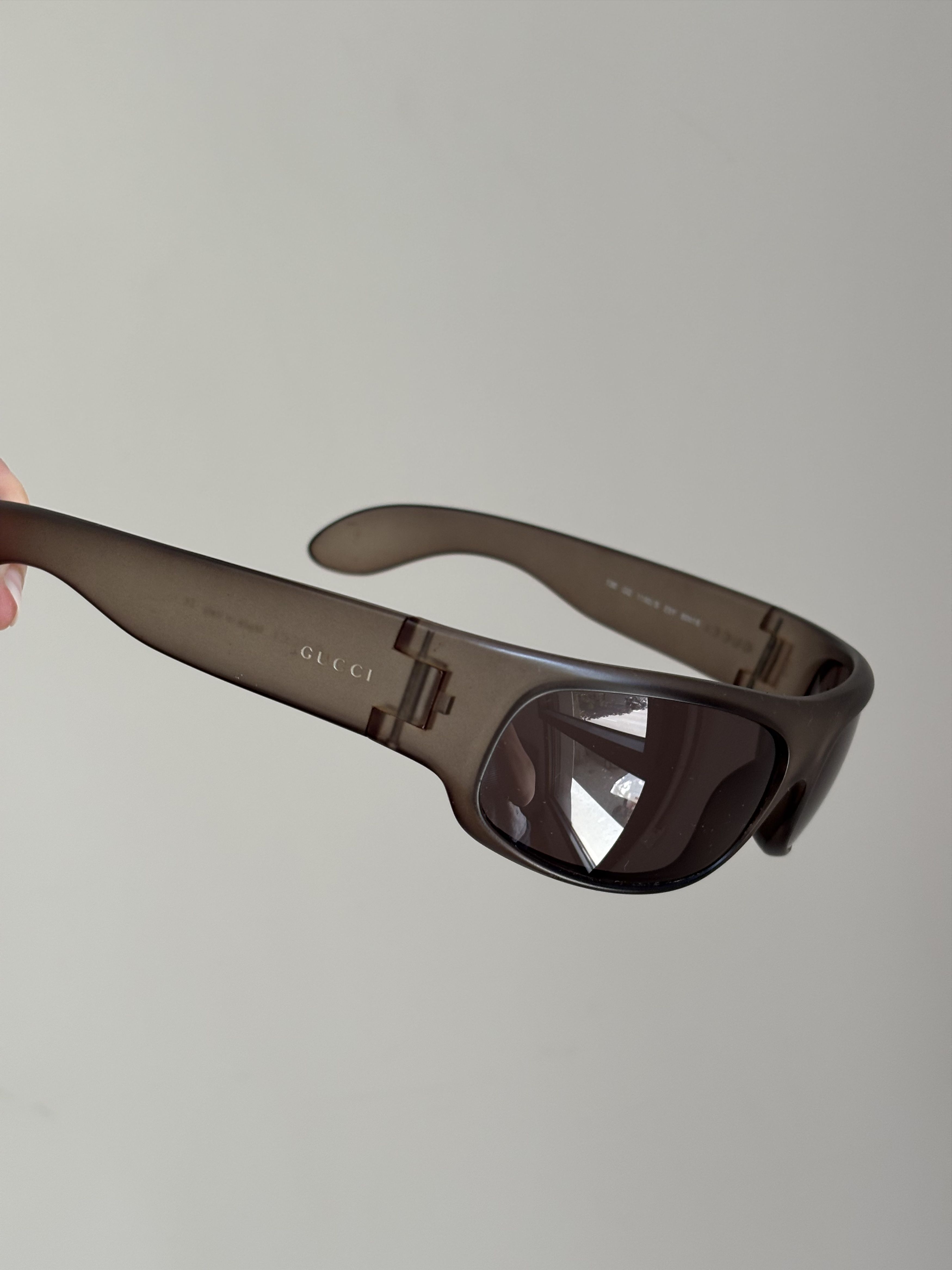 Gucci Gucci Sunglasses Mask Shield Sport Bike Pop Vintage Size ONE SIZE - 2 Thumbnail