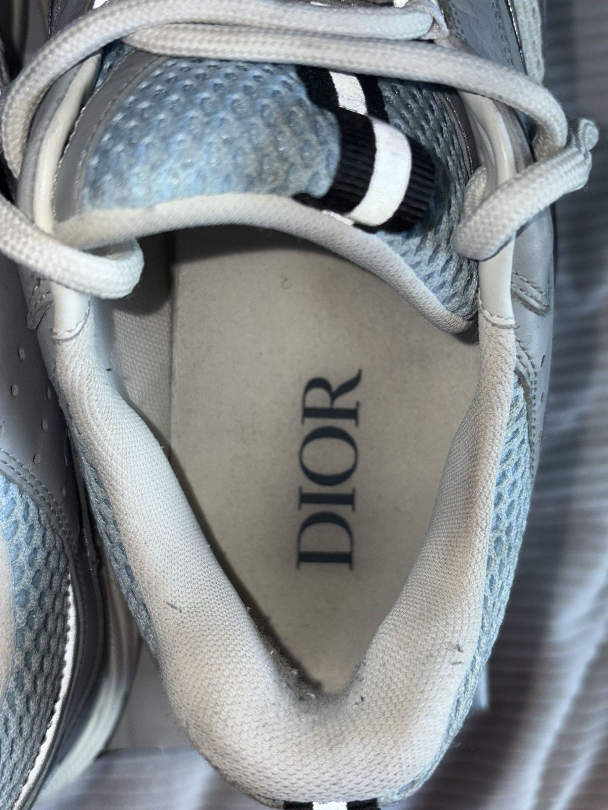 Dior Dior sky blue b22 sneakers Size US 11 / EU 44 - 6 Thumbnail