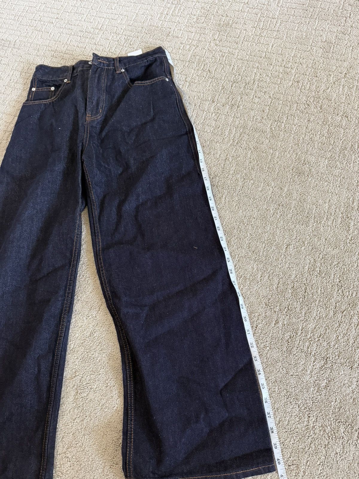 Other Black Raw Denim Selvedge Jeans Size US 29 - 6 Thumbnail