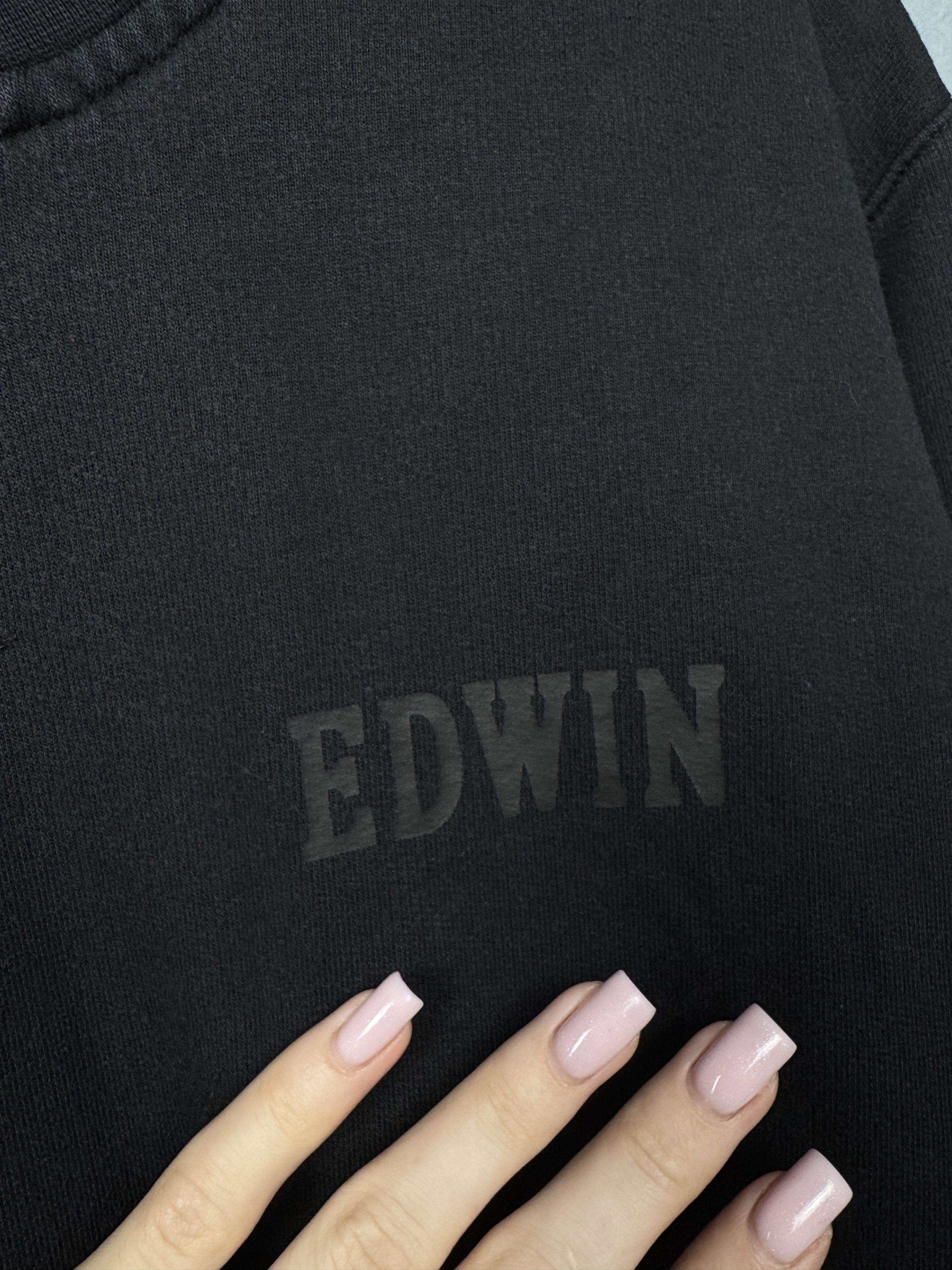 Edwin Edwin Mens Classic Crew Neck Logo Sweatshirt Size US L / EU 52-54 / 3 - 3 Thumbnail