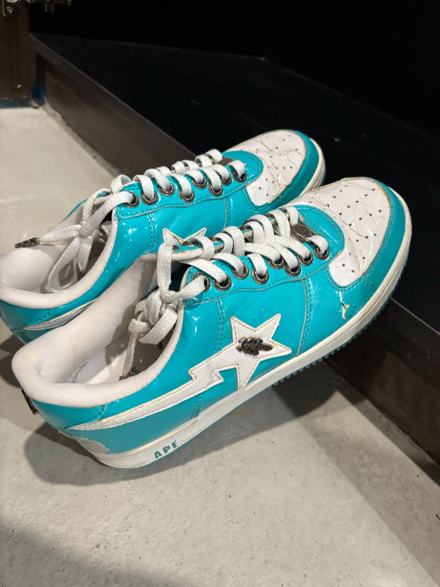 Bape × Chrome Hearts Bathing Ape Bapesta NYC Chrome Hearts Size US 11 / EU 44 - 5 Thumbnail